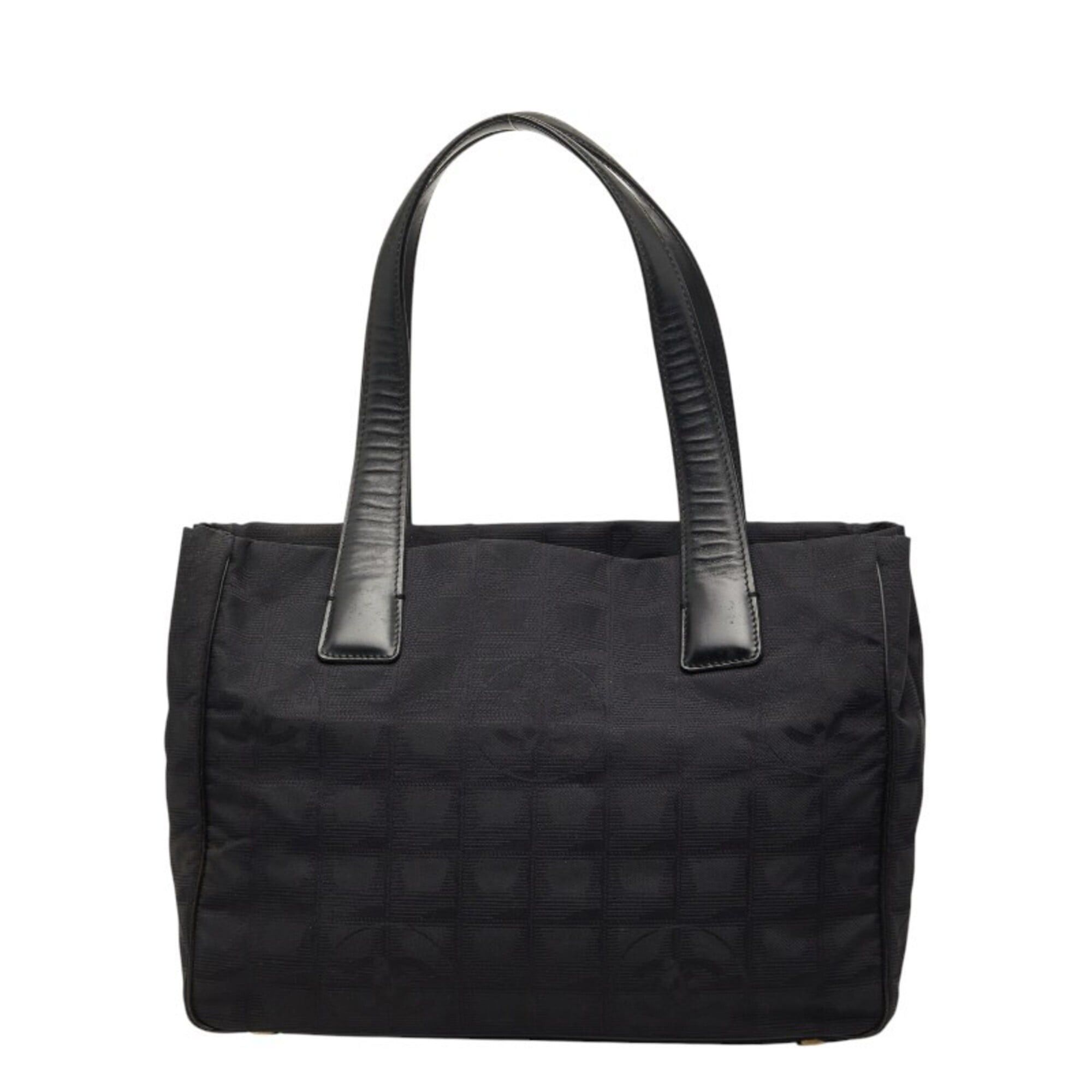 Chanel Chanel New Travel Line Handbag, Black Nylon Leather, Women's CHANEL Size ONE SIZE - 1 Thumbnail