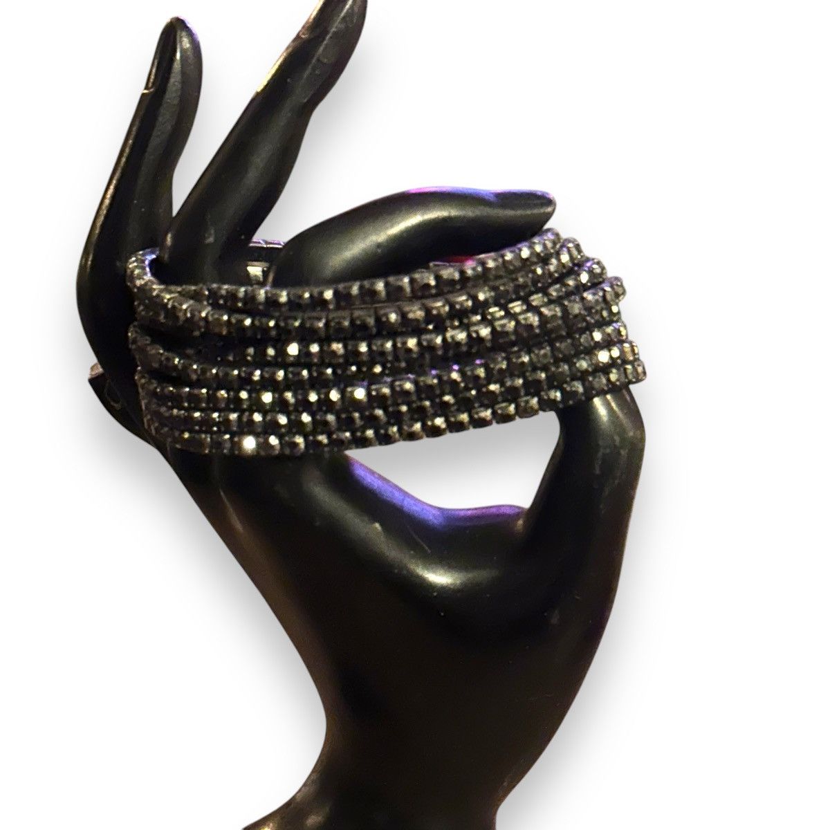Other Black rhinestone stretch bracelet bundle Size ONE SIZE - 2 Thumbnail