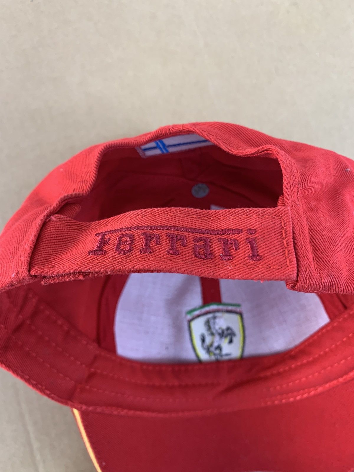Ferrari Ferrari F1 Baseball Cap Kimi Raikonen Official Product Size ONE SIZE - 12 Thumbnail