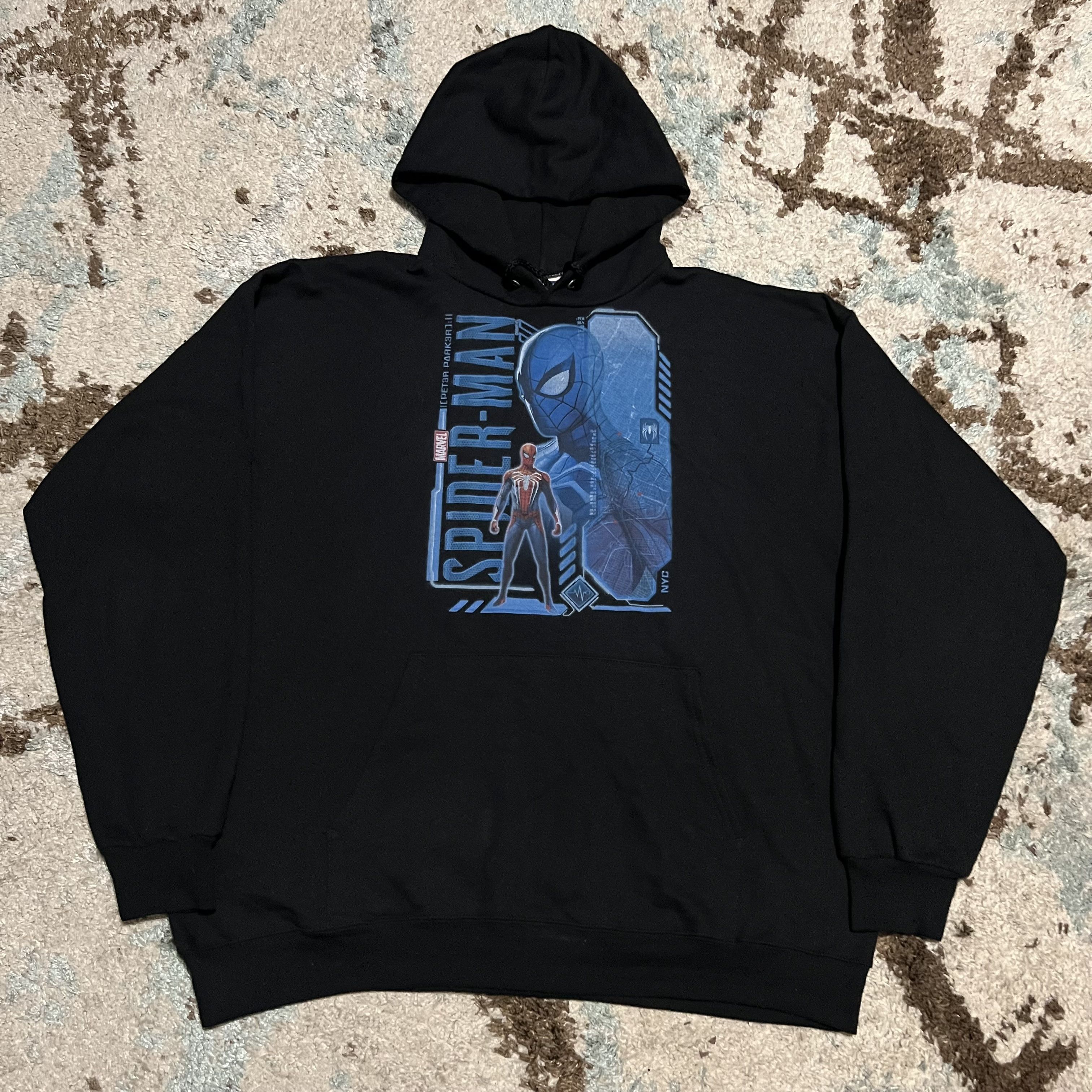 Marvel Comics × Vintage Vintage Marvel Spiderman Peter Parker Hoodie Size Large Size US L / EU 52-54 / 3 - 1 Thumbnail