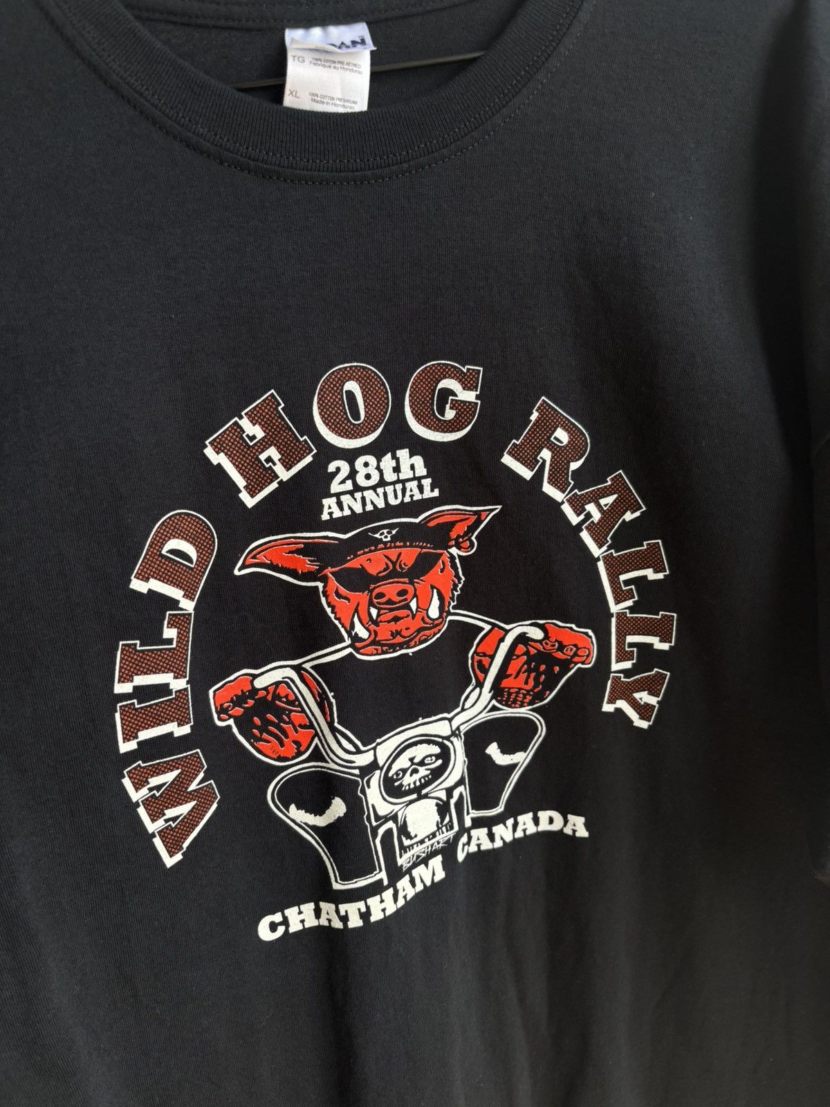 Harley Davidson Vintage Streetwear Harley Davidson Biker Motorcycle T-shirt Size US XL / EU 56 / 4 - 2 Thumbnail