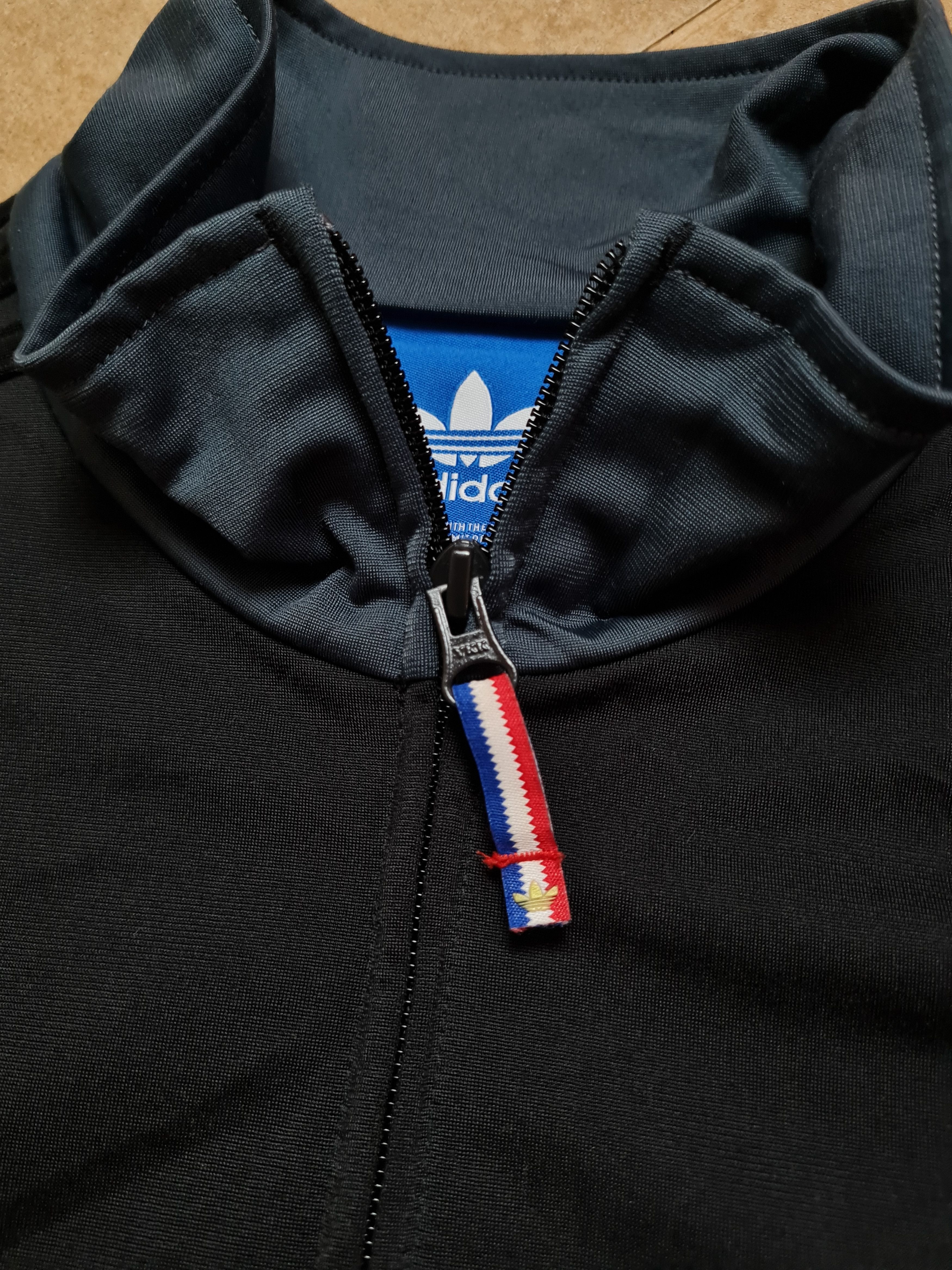 Adidas Vintage Adidas Originals Italy #7 Full Zip Jacket Track Top Size US XL / EU 56 / 4 - 17 Thumbnail