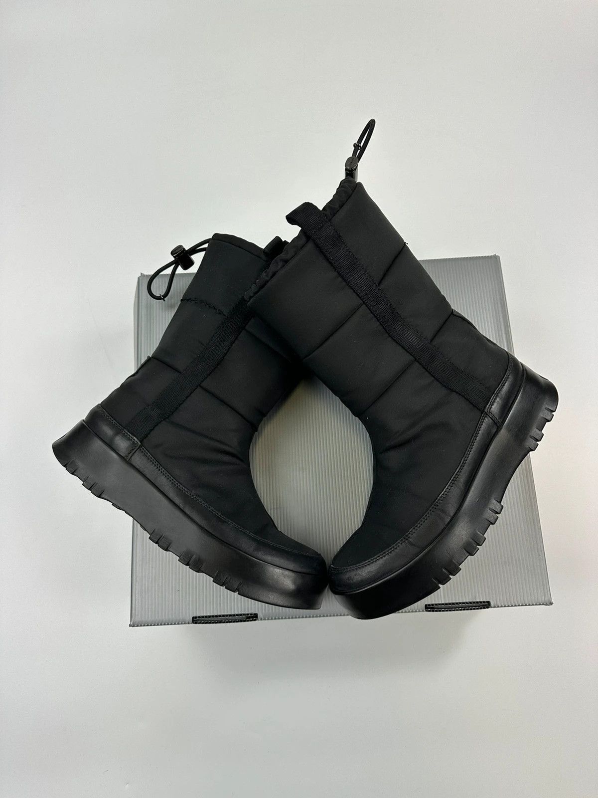 Prada Prada Sport FW1999 Black Moon Boots Ski Snow Chunky Sole Size US 8 / IT 38 - 1 Thumbnail