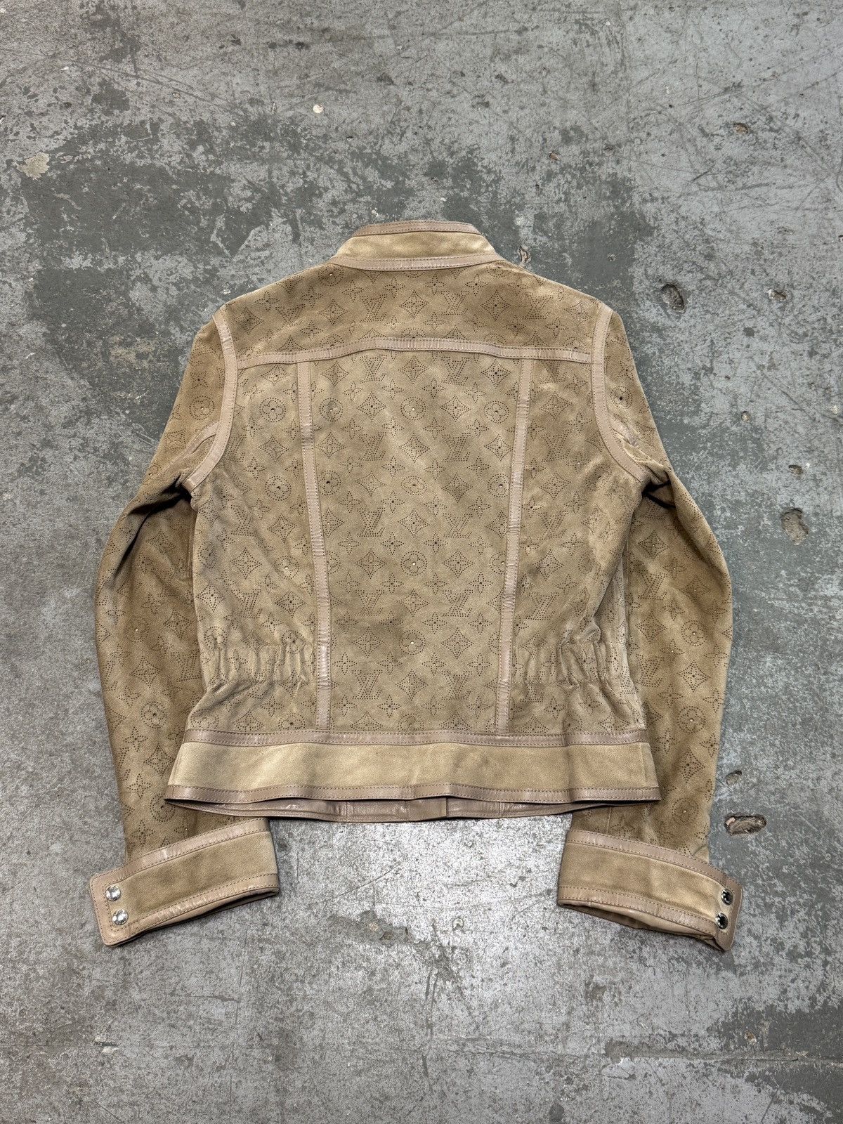 Louis Vuitton Louis Vuitton Biker Suede Leather Jacket Size M / US 6-8 / IT 42-44 - 13 Thumbnail