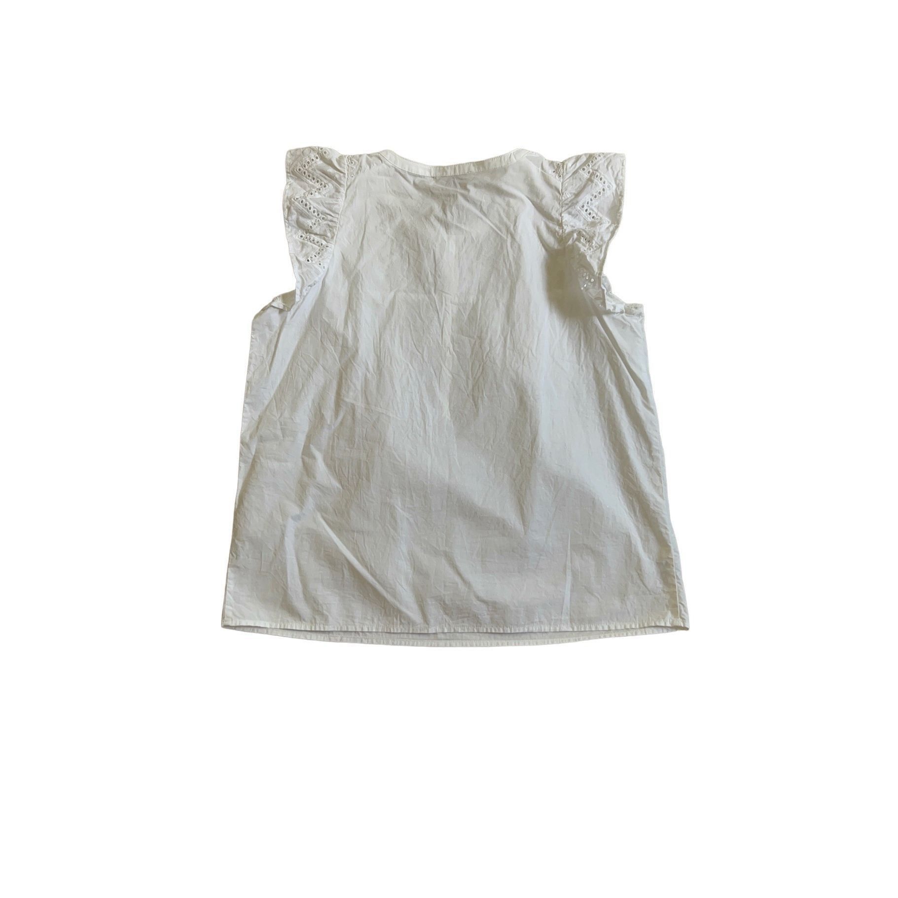 Ann Taylor LOFT Anne Taylor white blouse size M Size M / US 6-8 / IT 42-44 - 2 Thumbnail