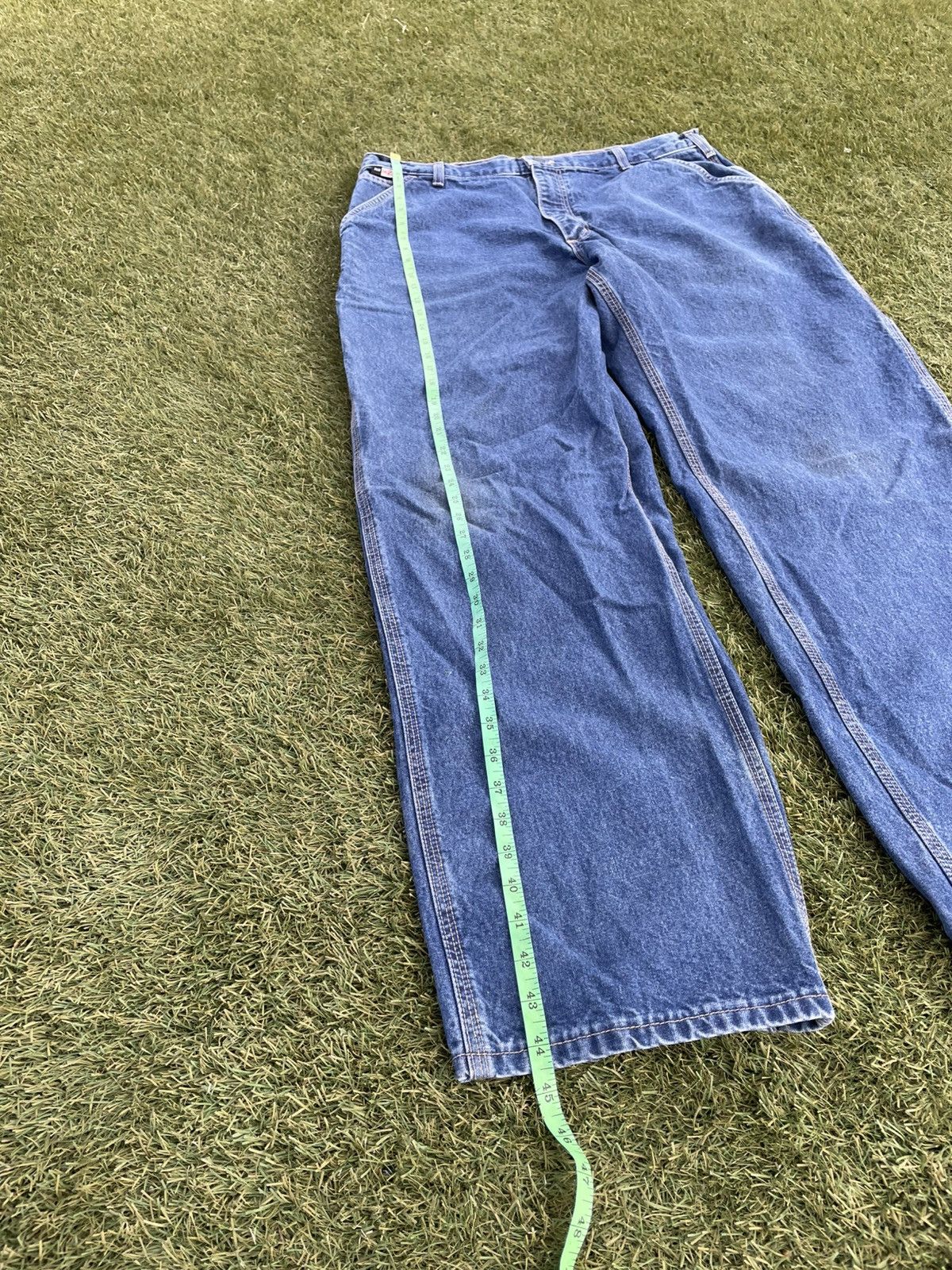 Carhartt Carhartt FRB13 DNM Flame Resistant Mens 38x34 Blue Jeans Size US 38 / EU 54 - 5 Thumbnail