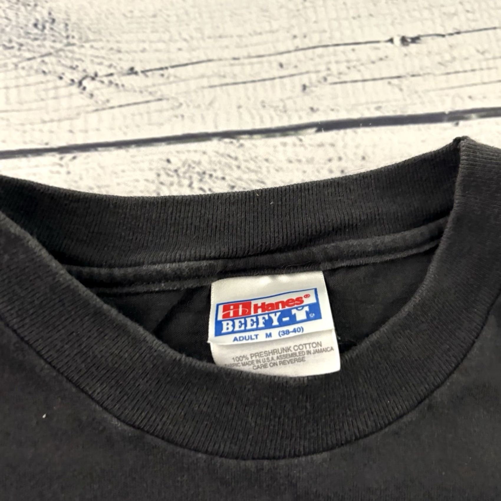 Hanes VTG Hanes The Last Frontier Short Sleeve T Shirt Men's M Black Size US M / EU 48-50 / 2 - 3 Thumbnail