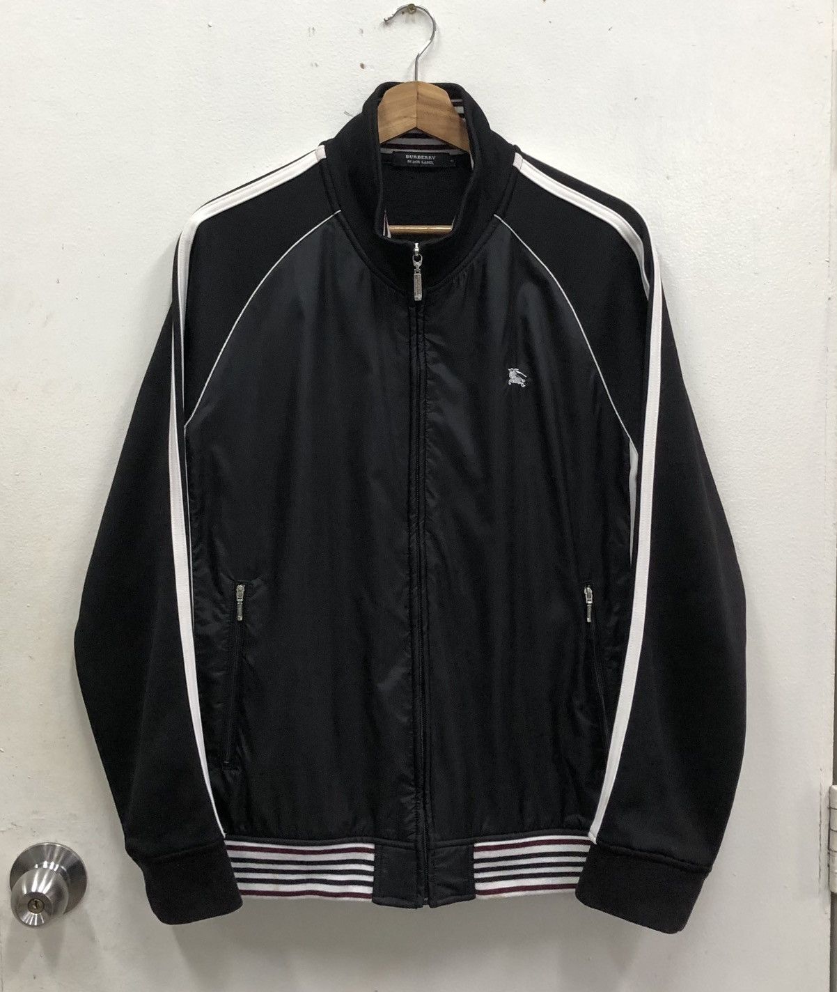 Burberry Burberry Black Label Embroidery Logo Track Jacket Size US M / EU 48-50 / 2 - 1 Thumbnail