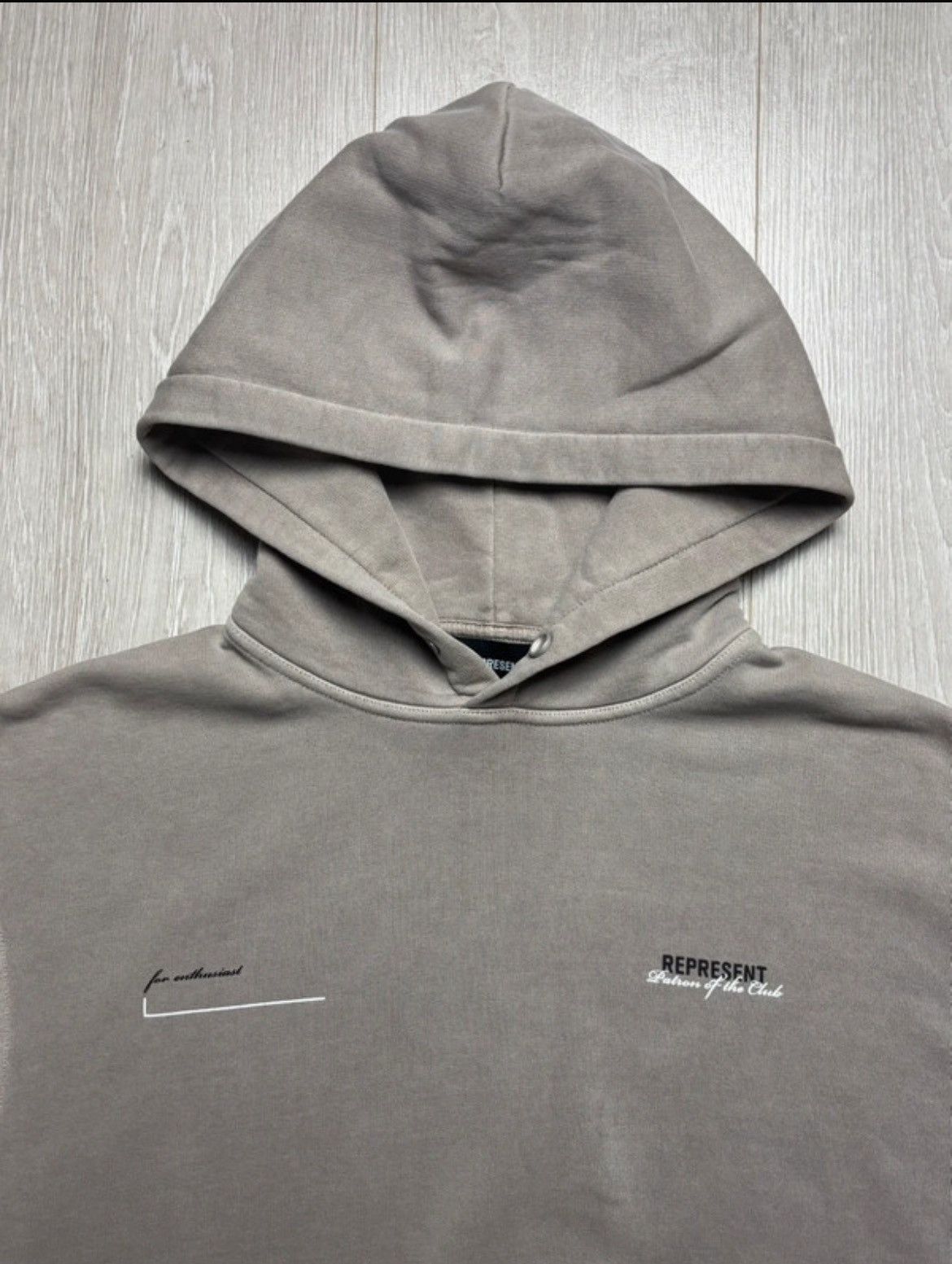 Represent Clo. Beige Represent Hoodie - Patron Of The Club Size US XS / EU 42 / 0 - 4 Thumbnail