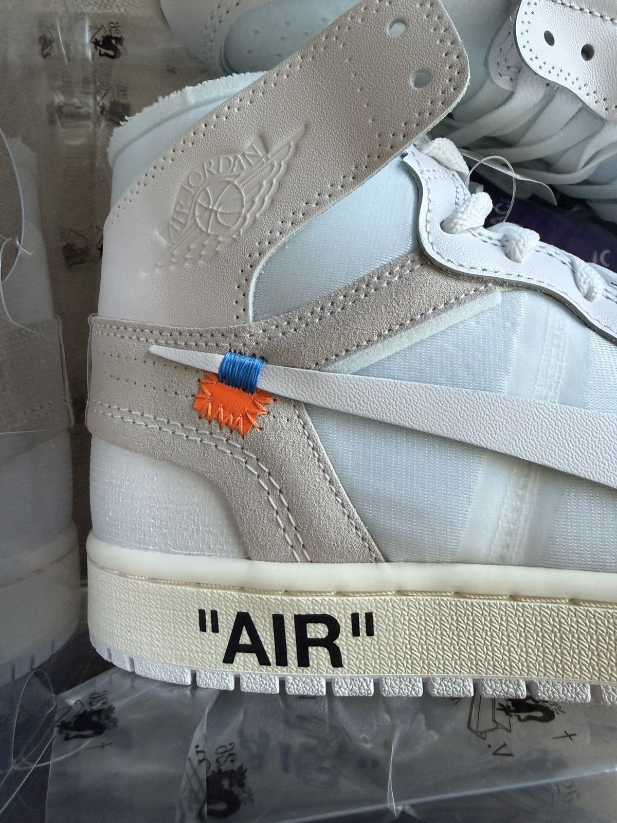 Nike × Off-White Air Jordan 1 High Virgil Abloh Archive “Alaska” Sz 10 DS Size US 10 / EU 43 - 21 Thumbnail