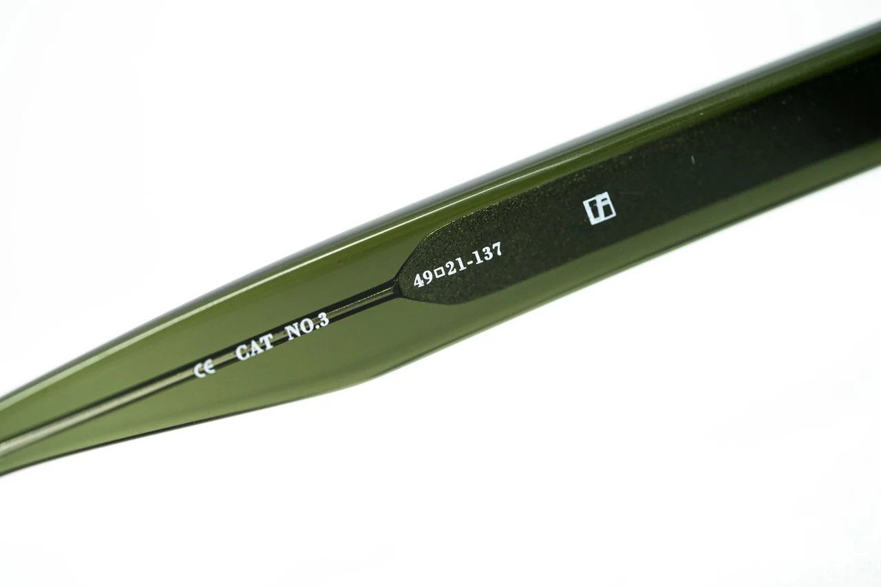 Ann Demeulemeester Ann Demeulemeester Sunglasses Green and Green Graduated Size ONE SIZE - 4 Thumbnail
