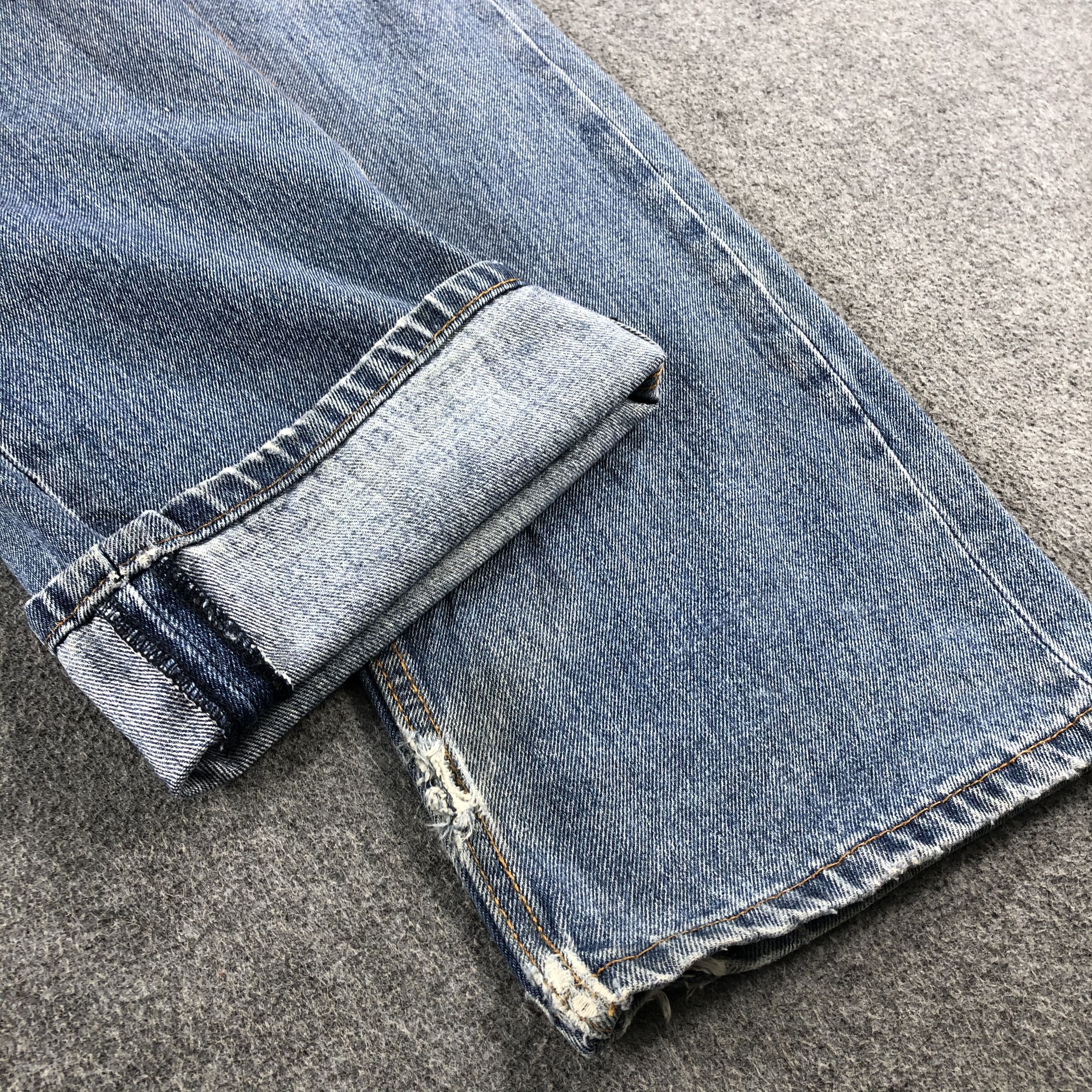 Levi's Vintage Blue Wash Levis 505 Jeans-J2306 Size US 38 / EU 54 - 7 Thumbnail