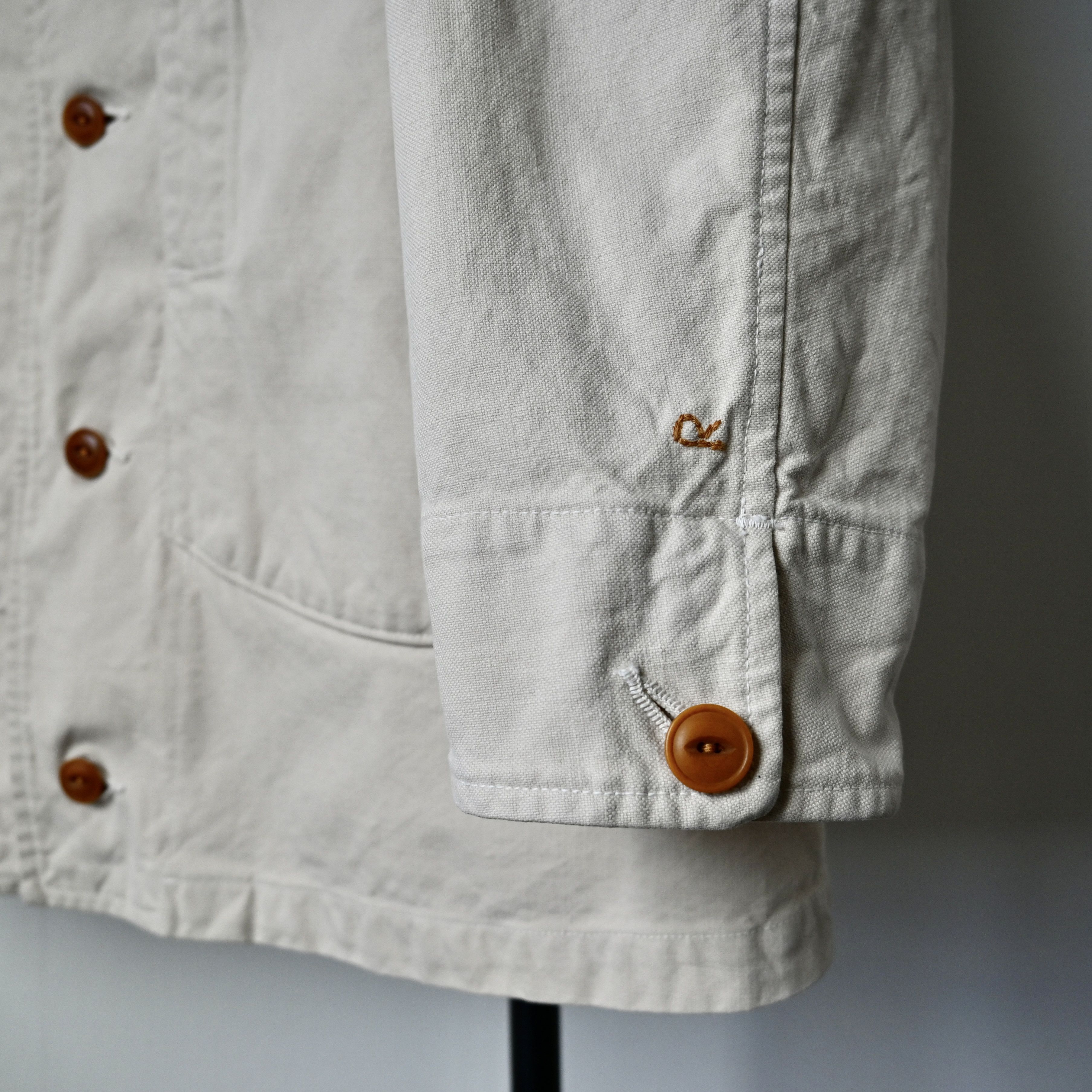 45rpm 45rpm light canvas field coat, cream, made in Japan Size US M / EU 48-50 / 2 - 11 Thumbnail