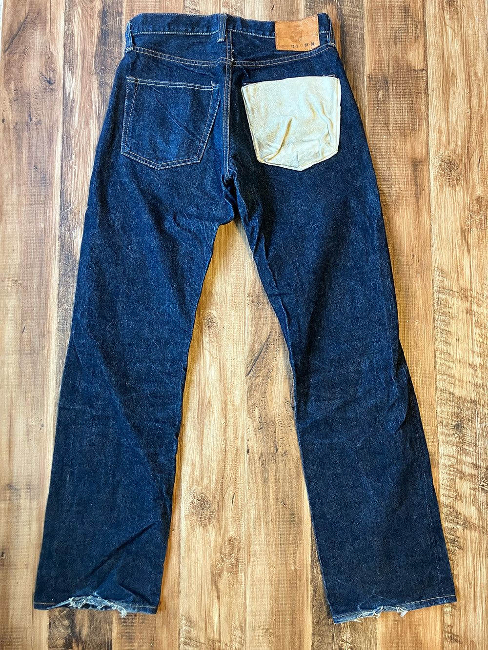 Japanese Brand TOKYO JEANS TJ-1 W30 x L33 Deer Skin Back Pocket Size US 30 / EU 46 - 1 Thumbnail