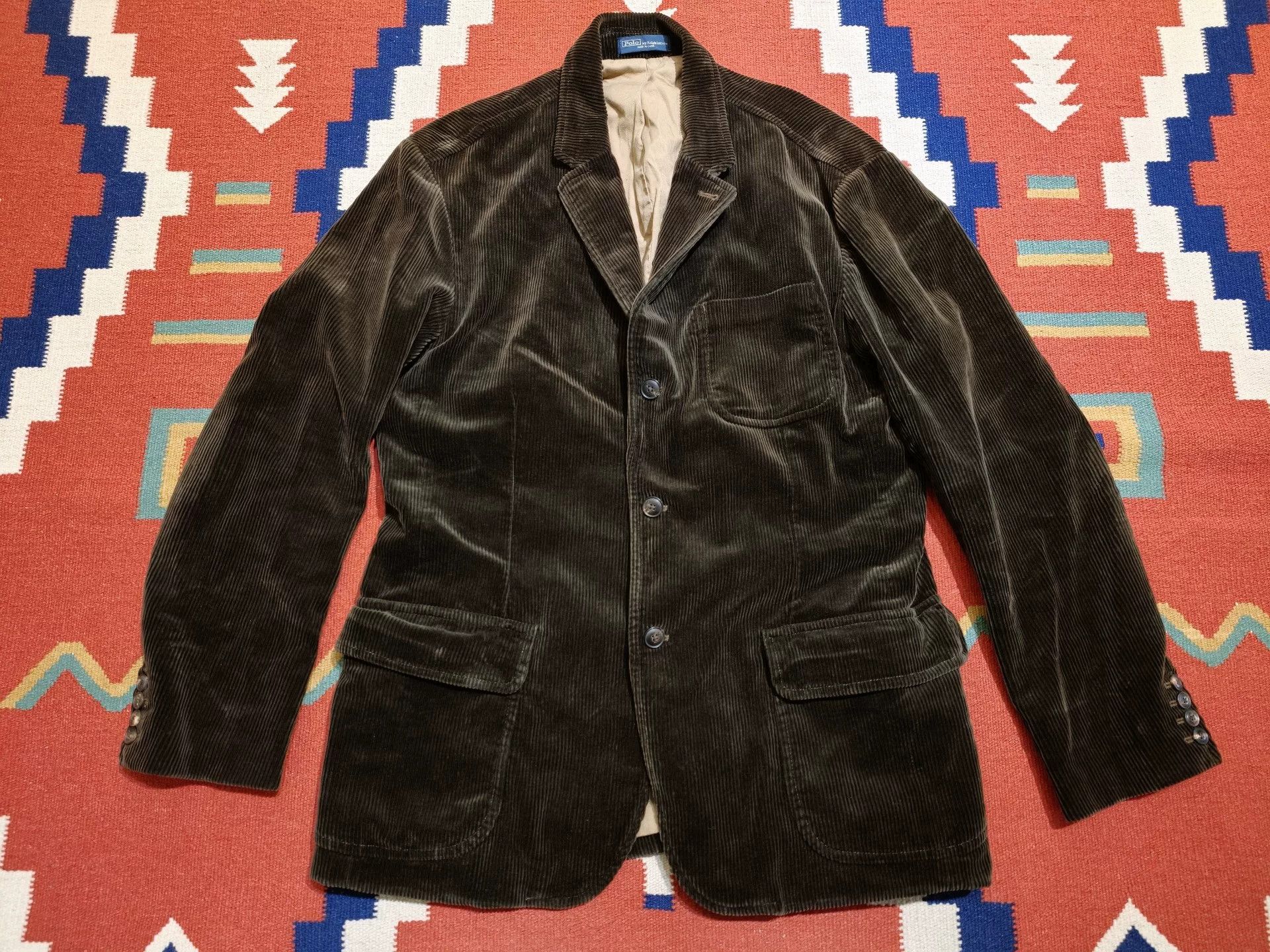 RRL Ralph Lauren RALPH LAUREN RRL Corduroy Hunting Jacket Size US S / EU 44-46 / 1 - 1 Thumbnail