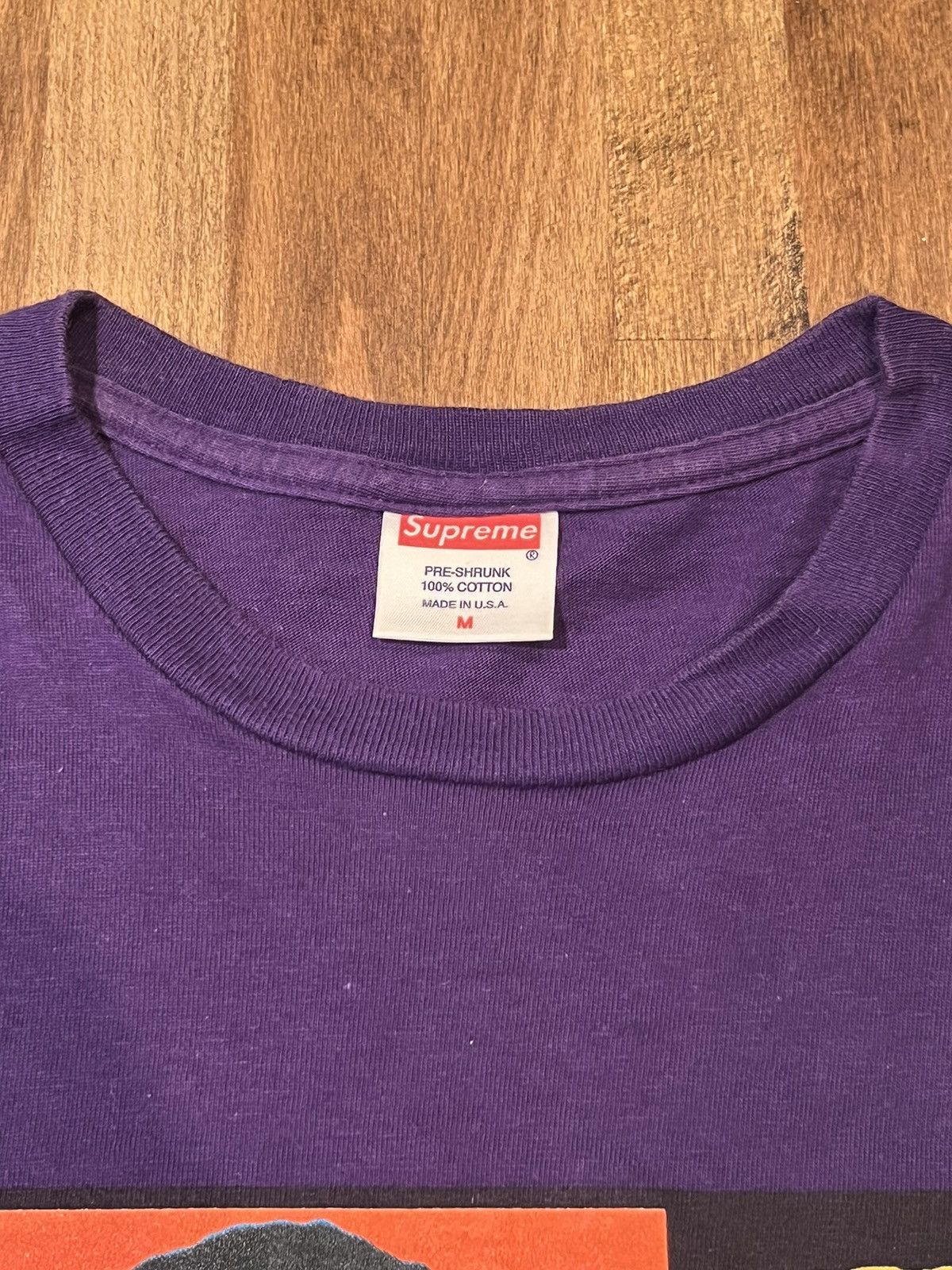 Supreme Supreme Little Richard F/W 11 Tee Purple Size US M / EU 48-50 / 2 - 2 Thumbnail