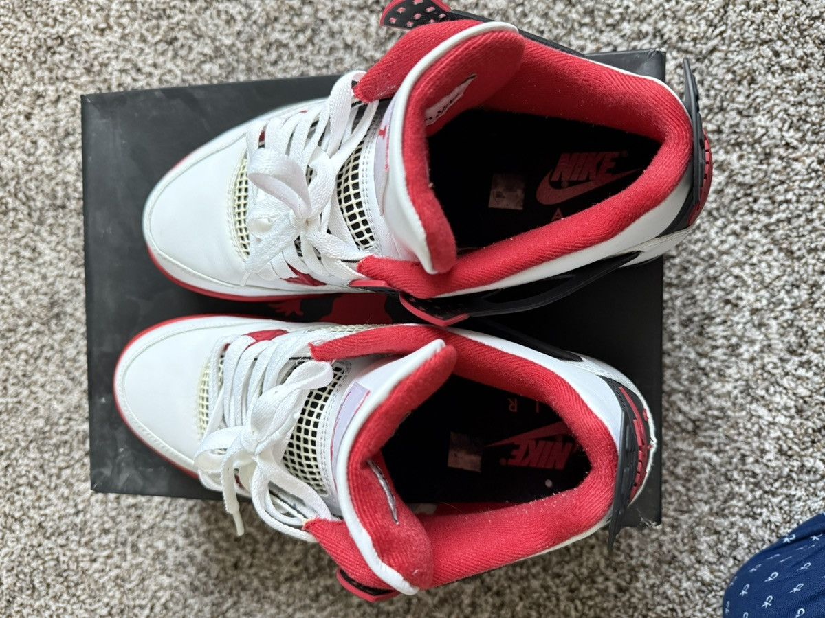 Jordan Brand Jordan 4 fire red Size US 10.5 / EU 43-44 - 3 Thumbnail