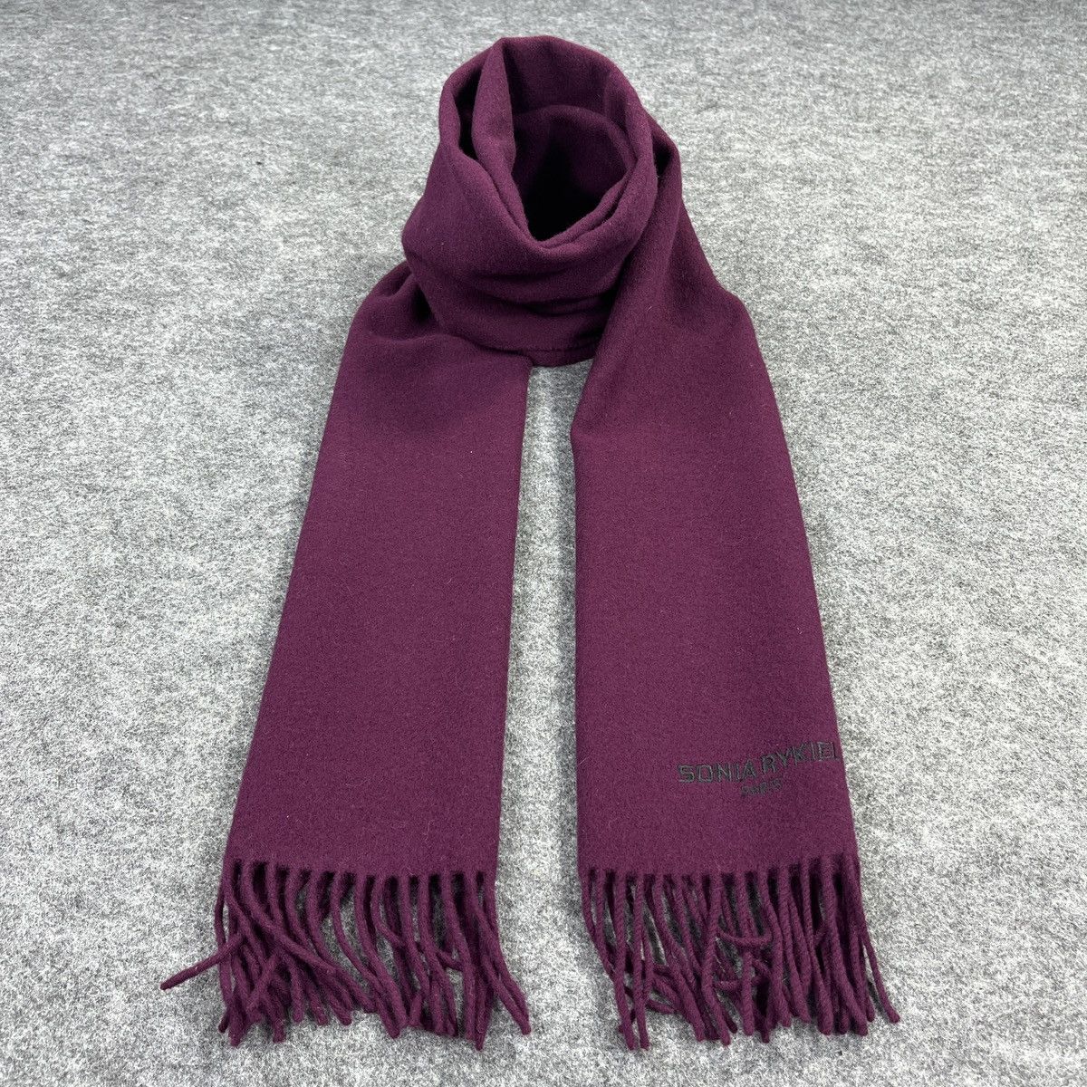Sonia Rykiel × Vintage Sonia Rykiel Scarf / Muffler / Neckwear T977 Size ONE SIZE - 5 Thumbnail