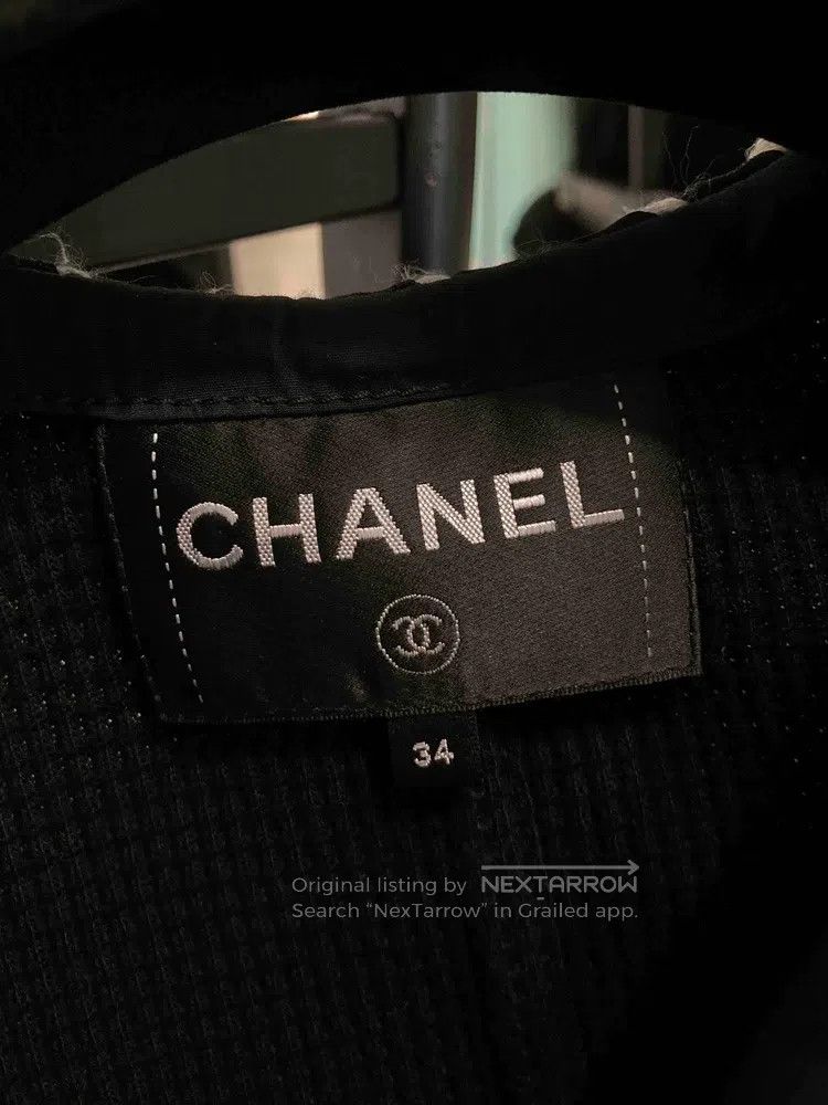 Chanel Chanel Yacht series black and white braided diamond buckle Size XXS / US 00 / IT 34 - 5 Thumbnail