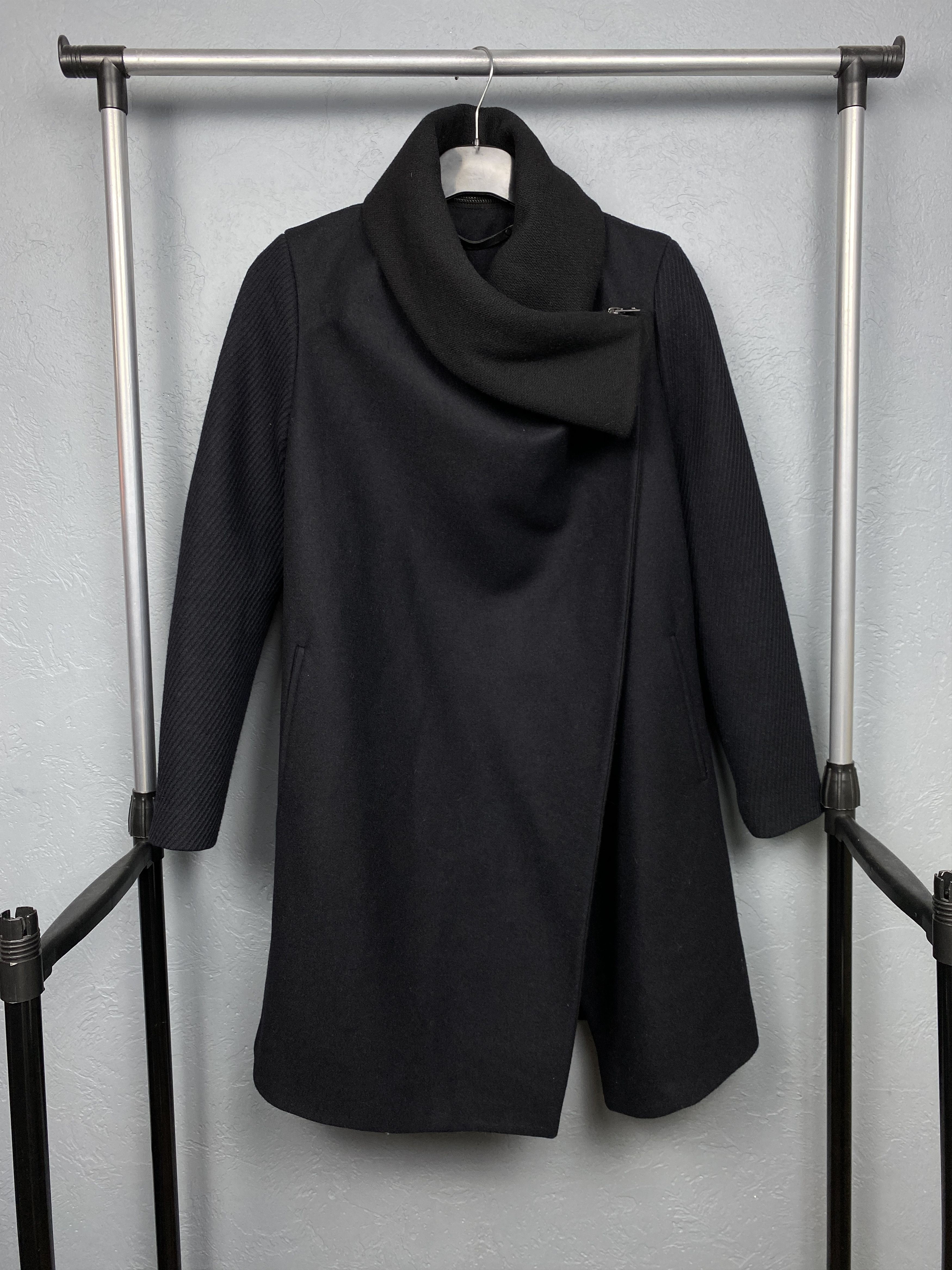 Allsaints NEW! Allsaints Womens Axon Wool Coat Jacket Size XS / US 0-2 / IT 36-38 - 1 Thumbnail