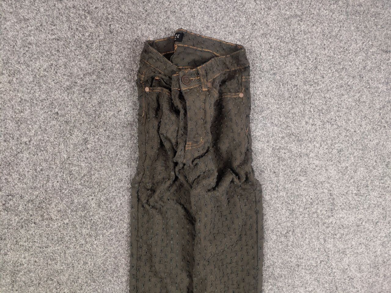 Hysteric Glamour Vintage Japan Distresed Olive If Six Was Nine Style Jeans Size US 30 / EU 46 - 4 Thumbnail