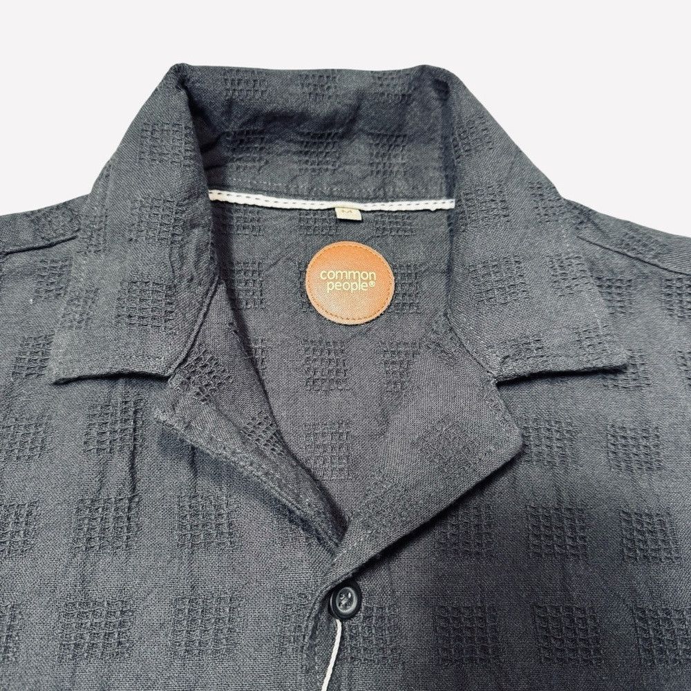 Common People NWT New $126 Common People Mapper Short Sleeve Cotton Shirt Size US M / EU 48-50 / 2 - 4 Thumbnail