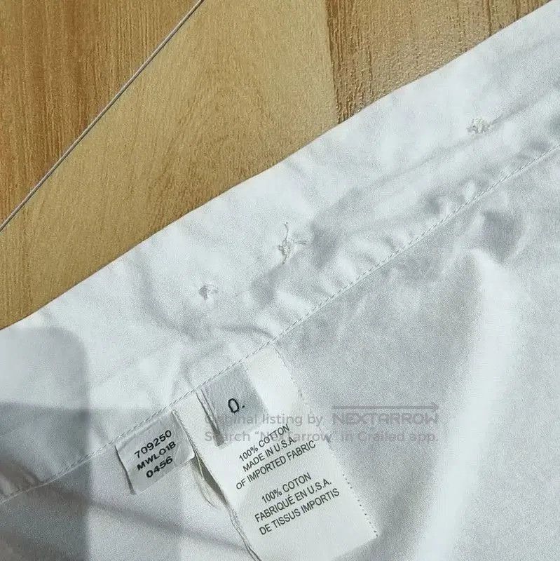 Thom Browne Thom Browne Women's White Polyester Shirt . Size S / US 4 / IT 40 - 5 Thumbnail