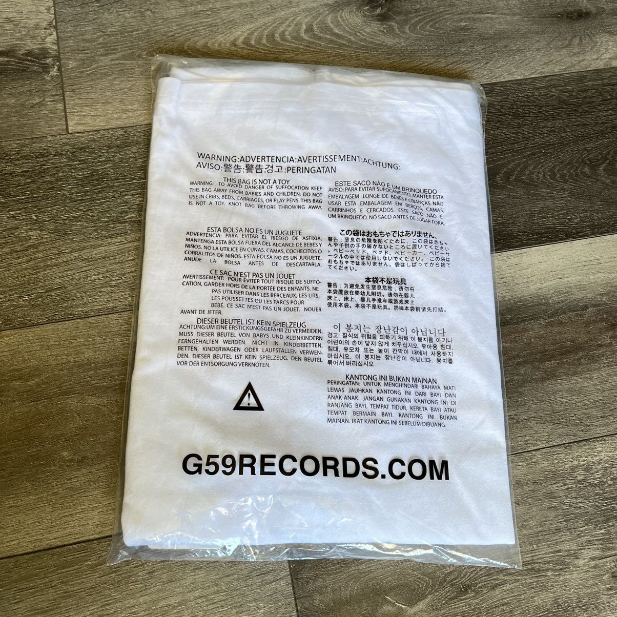 Asspizza Asspizza x G59 Records Suicideboys Hand Drawn Tee White New Size US XL / EU 56 / 4 - 4 Thumbnail