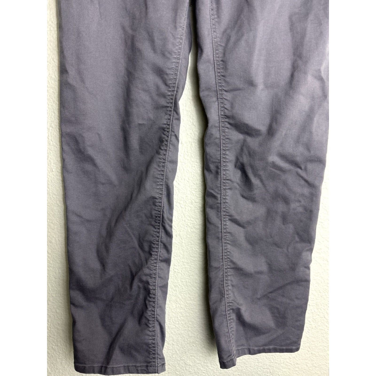 Prana prAna Slim Jeans Gray Wash 34x29 Mens SlimFit 34 Gray Skinny Regular Fit Size US 34 / EU 50 - 2 Thumbnail