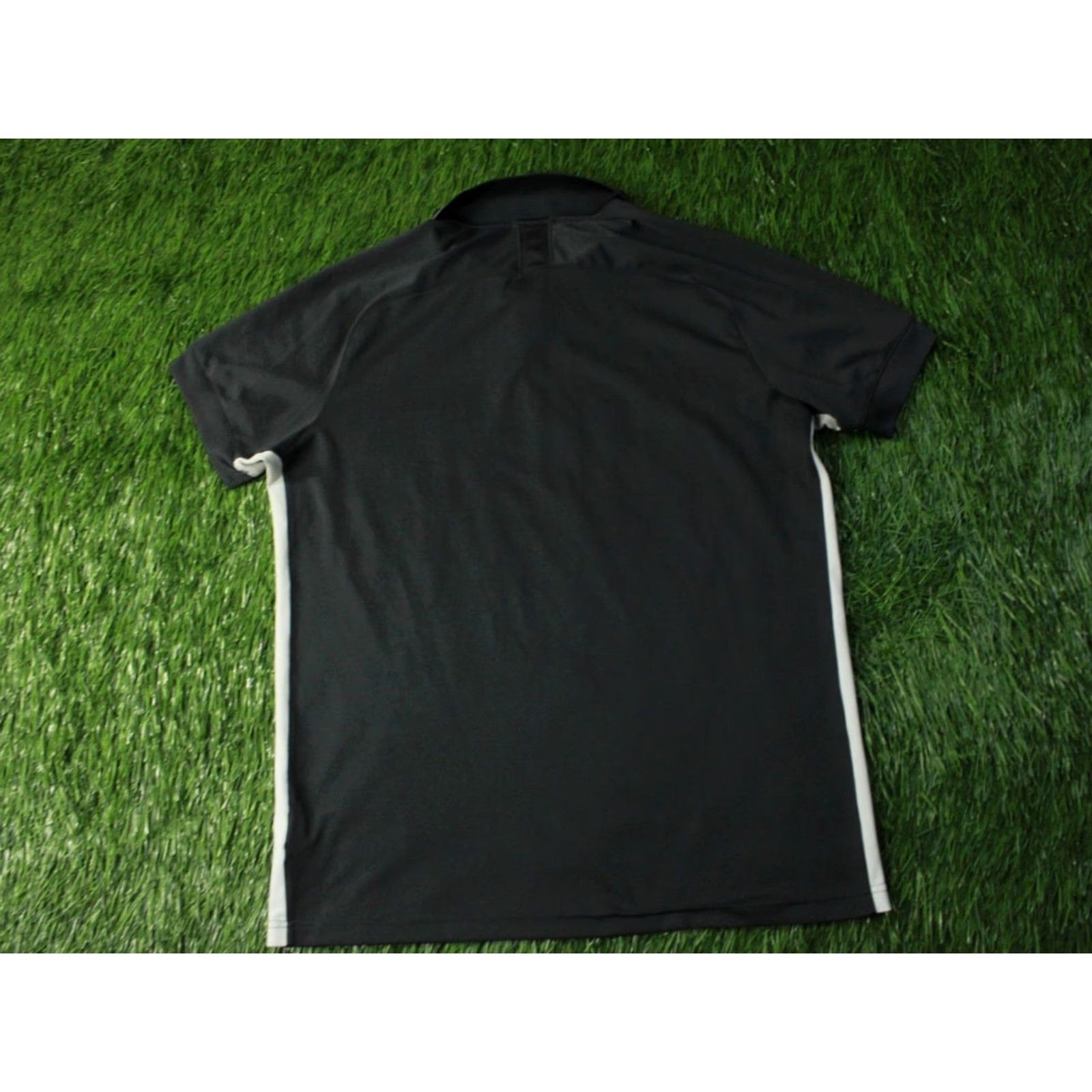 Nike Nike Academy Dri-Fit Original 2019 Men Football Polo Shirt Jersey XL Gray and White Football Mens XL Size US XL / EU 56 / 4 - 8 Thumbnail