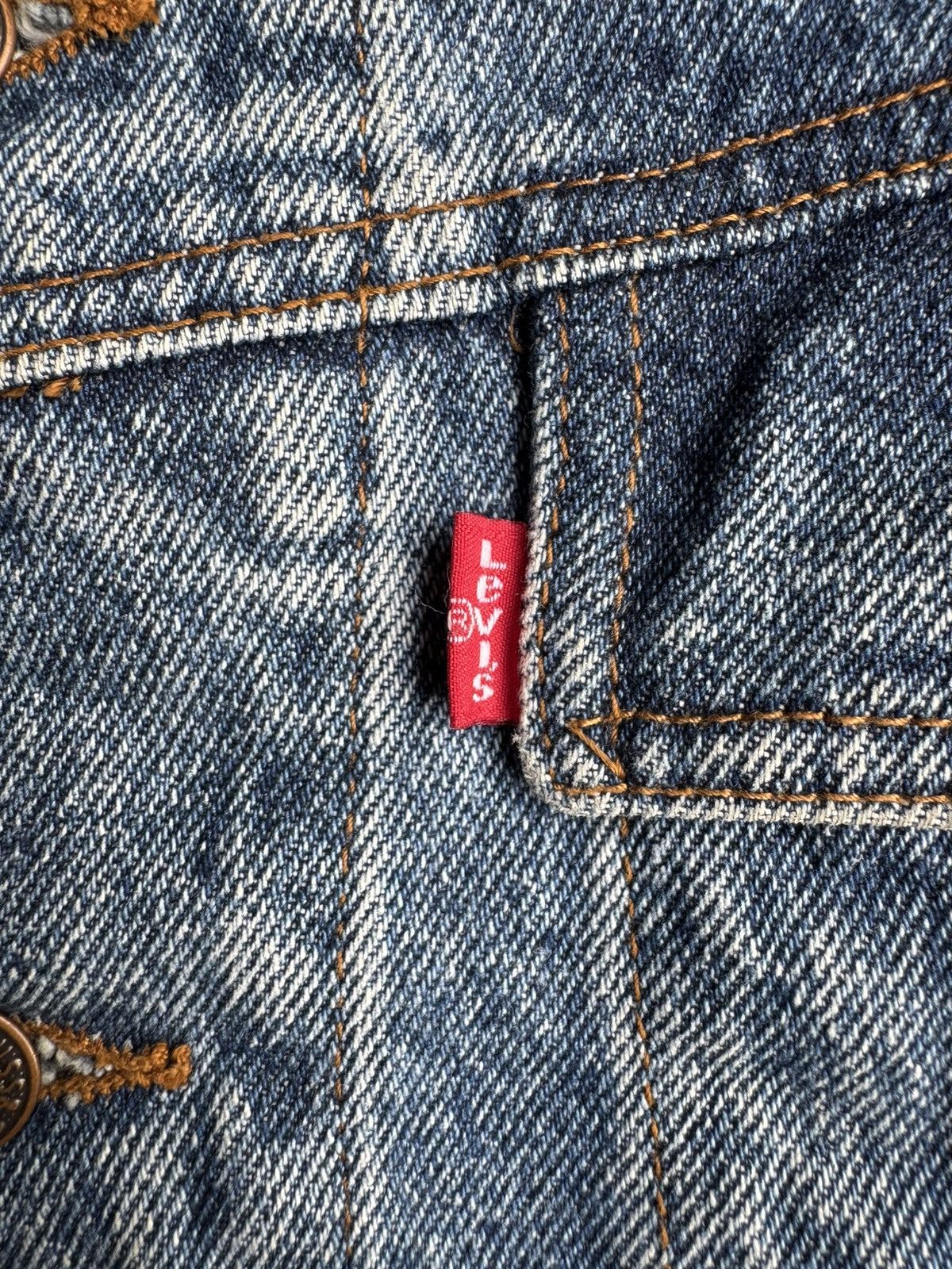 Levi's VERY RARE VINTAGE JACKET DENIM JEANS TRUCKER LEVIS Size US M / EU 48-50 / 2 - 3 Thumbnail
