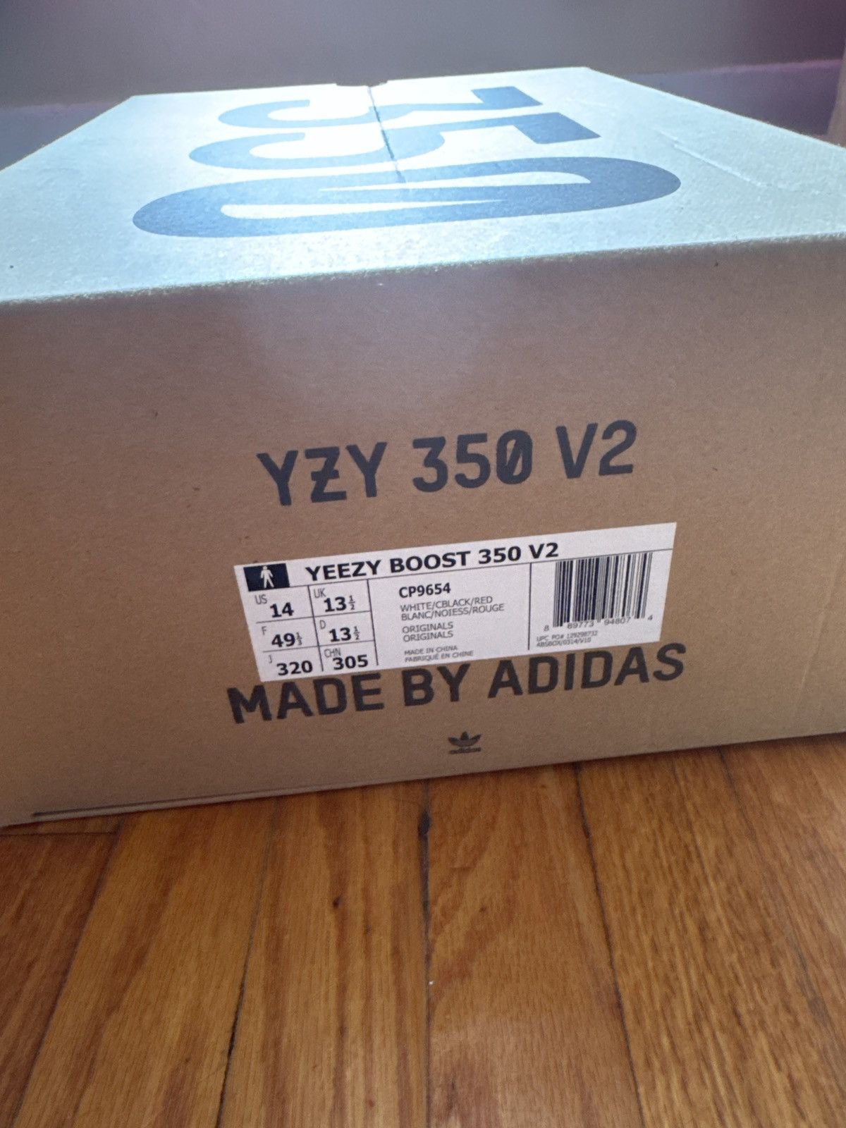 Adidas Yeezy 350 V2 Zebra 2023 Size US 14 / EU 47 - 7 Thumbnail