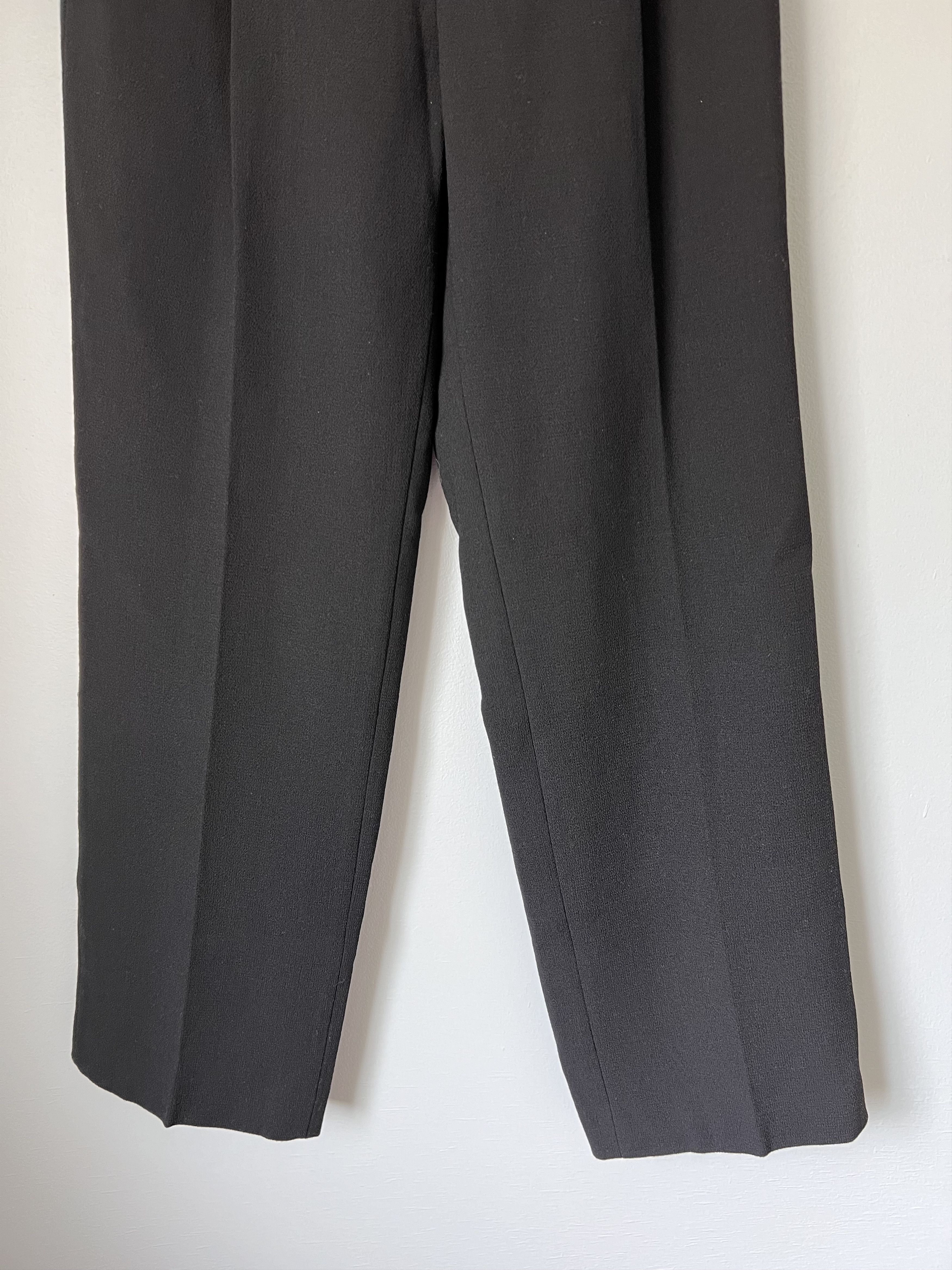 Casablanca Casablanca Pleated Wool Trouser in Black Size US 32 / EU 48 - 3 Thumbnail