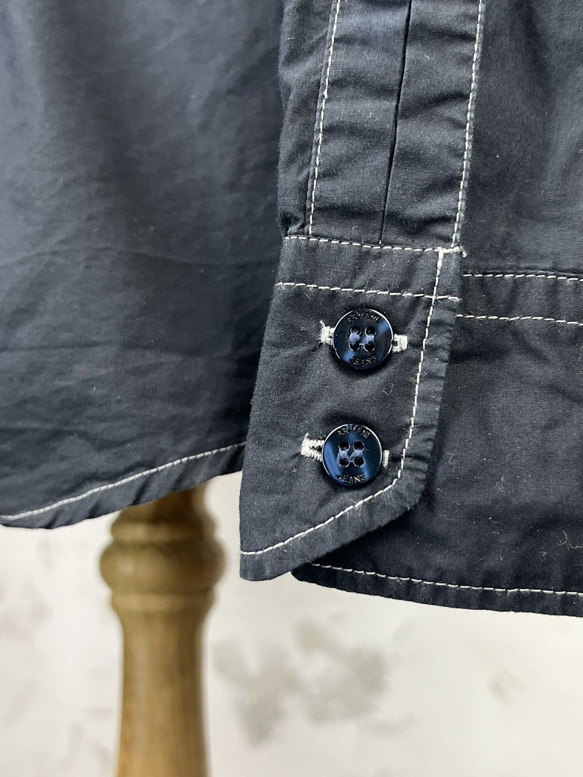 Armani Vintage Armani Jeans Button Shirt Size L - XL Size US L / EU 52-54 / 3 - 6 Thumbnail