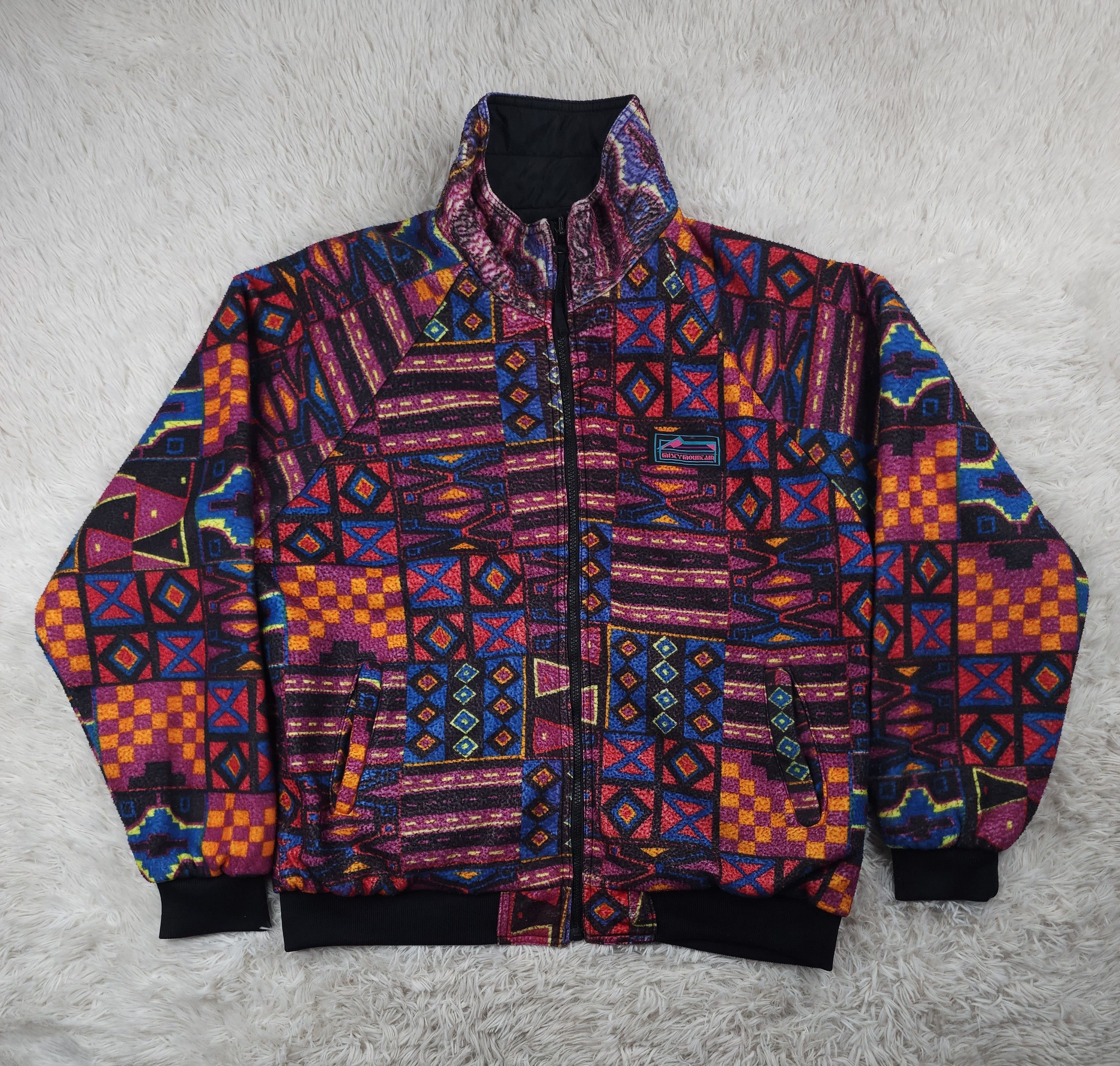 Vintage Vintage Misty Mountain full zip high neck jacket Size US XXL / EU 58 / 5 - 1 Thumbnail