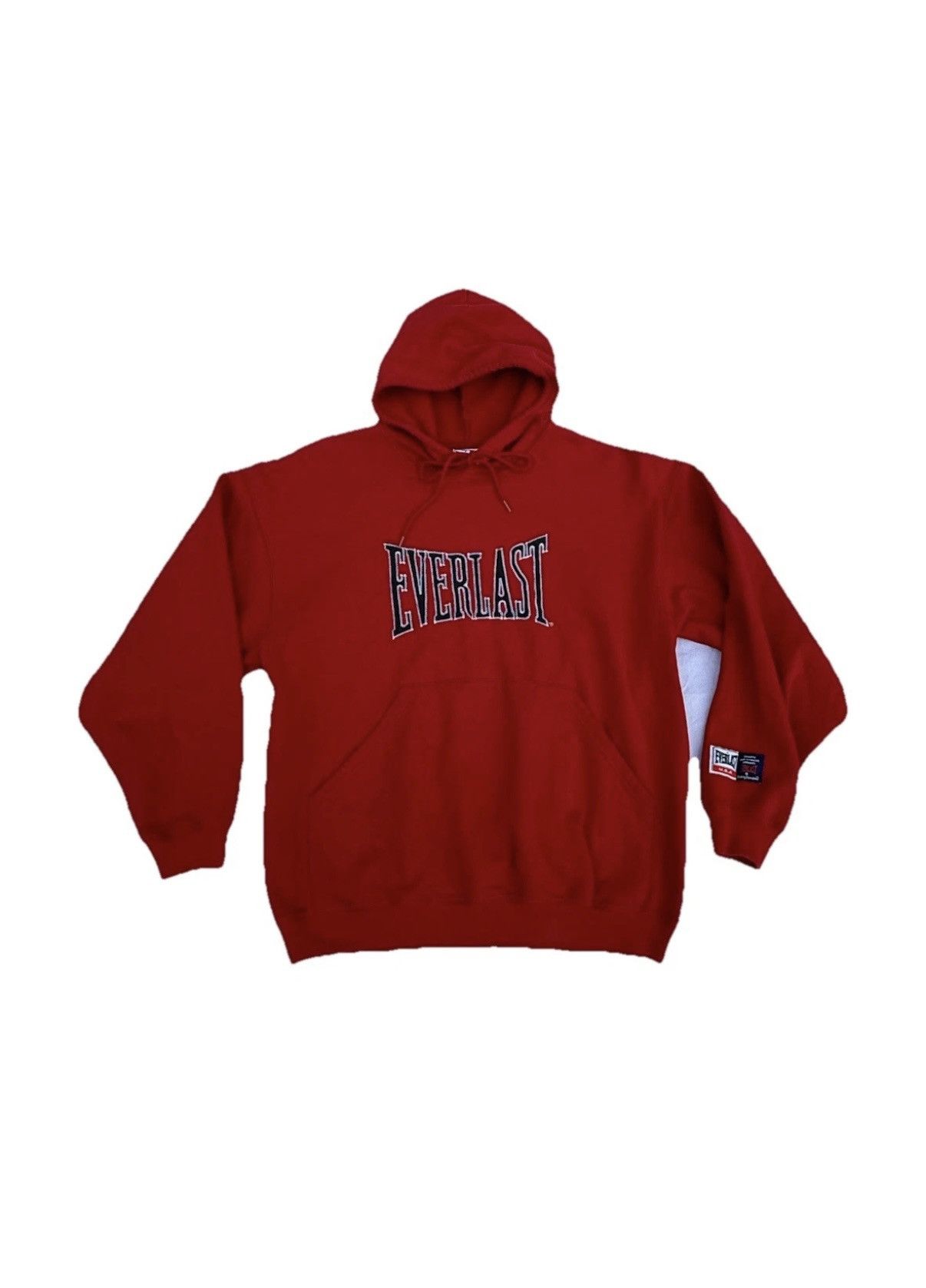Everlast Vintage 90s Everlast Boxing Hoodie Sweatshirt Size US XL / EU 56 / 4 - 1 Thumbnail