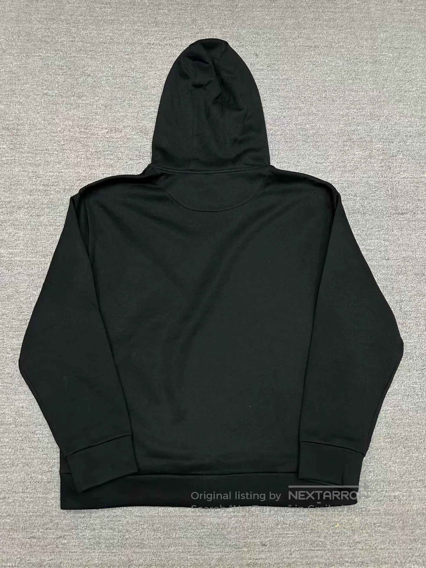 Prada prada black hoodie with lettering, size xxl. Size US XXL / EU 58 / 5 - 2 Thumbnail