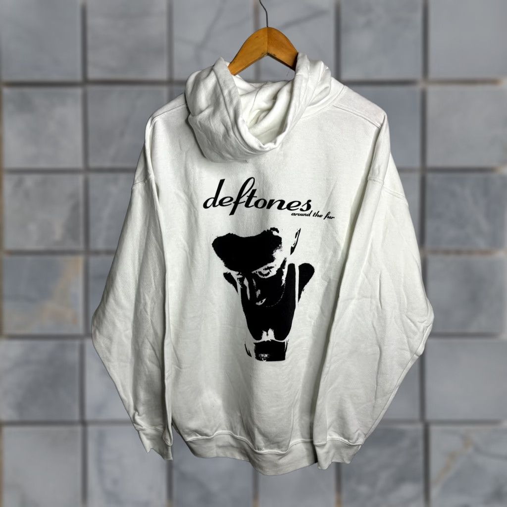 Gildan Gildan Hoodie Pullover 90s Grunge Music White XL Mens Printed Logo Graphic 2533 Size US S / EU 44-46 / 1 - 1 Thumbnail