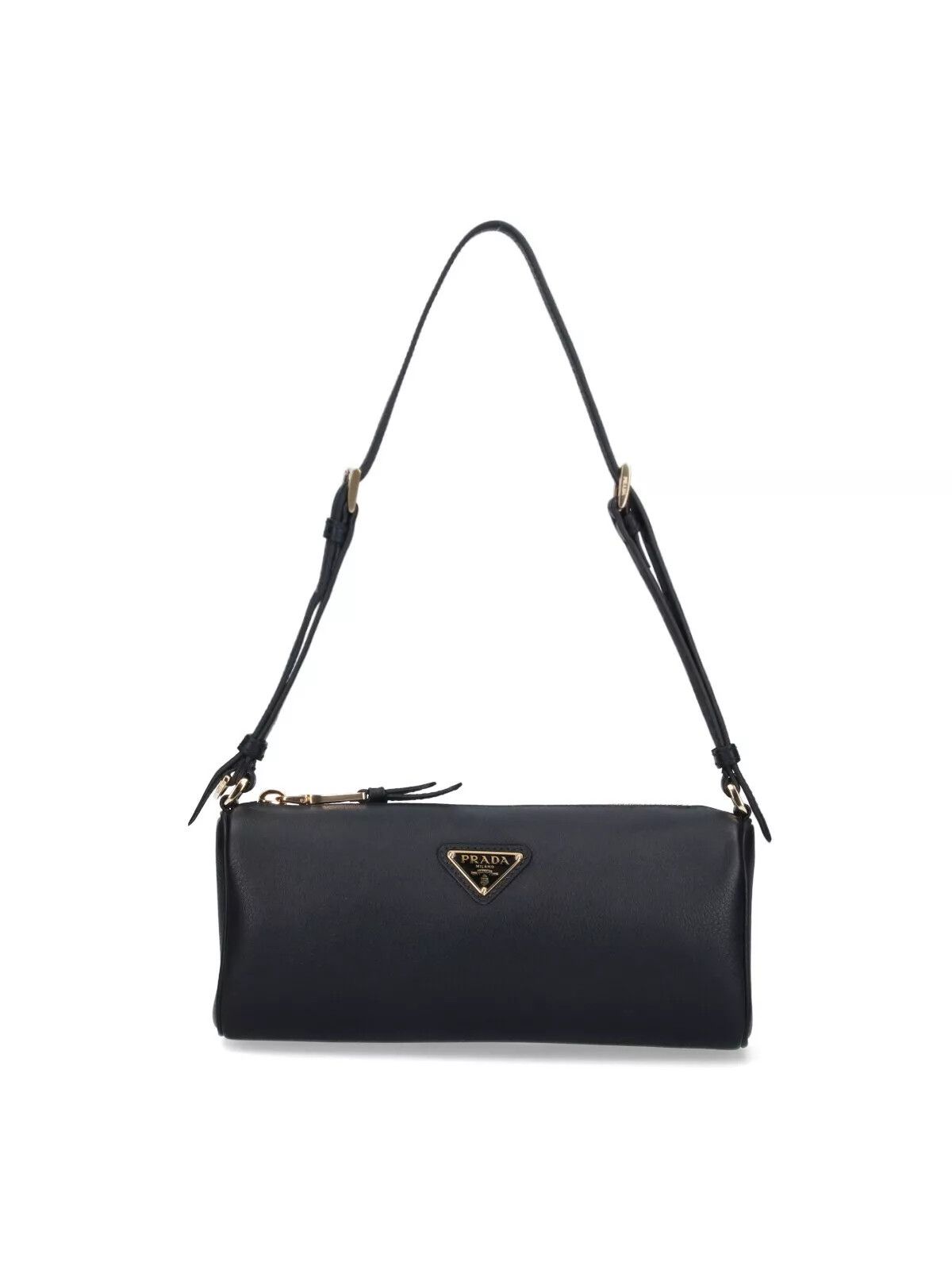Prada PRADA $1890 Black Leather Pouch New And Authentic Size ONE SIZE - 1 Thumbnail
