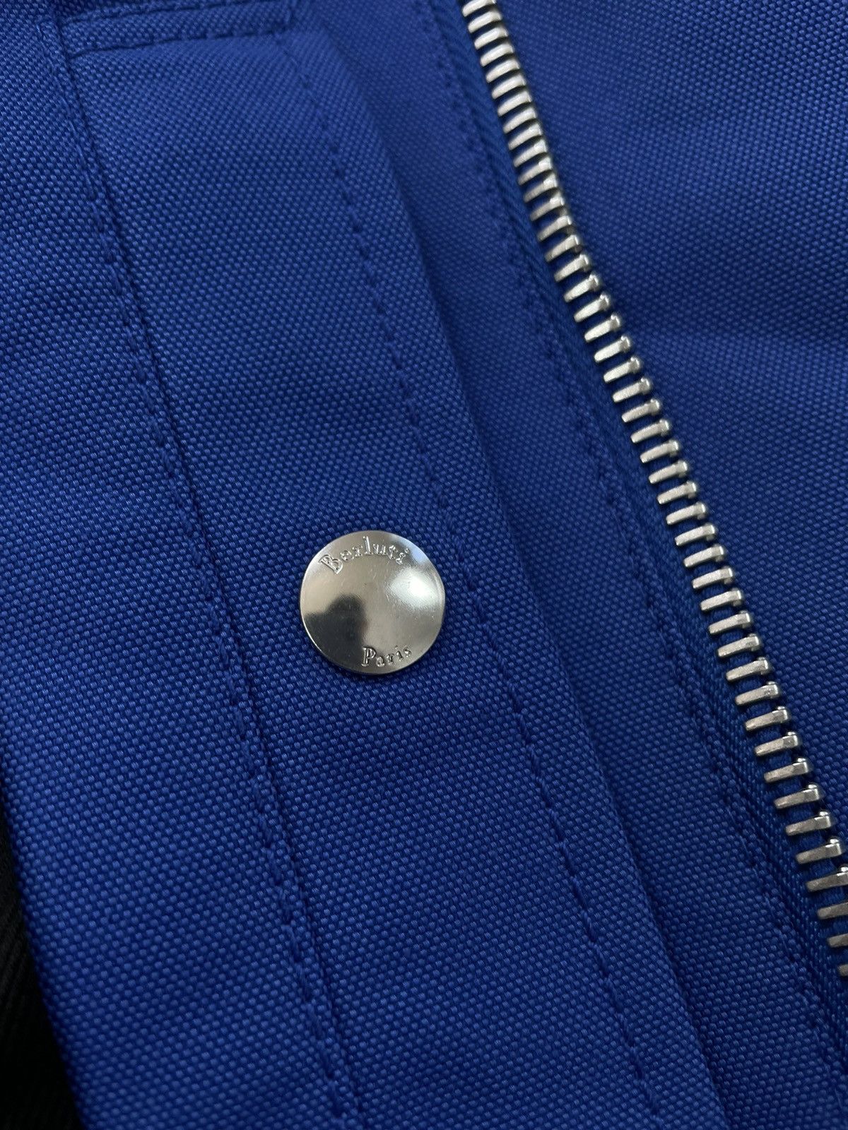 Berluti Berluti Paris Coat Trench Blue Cotton Leather Rare Designer Size US M / EU 48-50 / 2 - 10 Thumbnail
