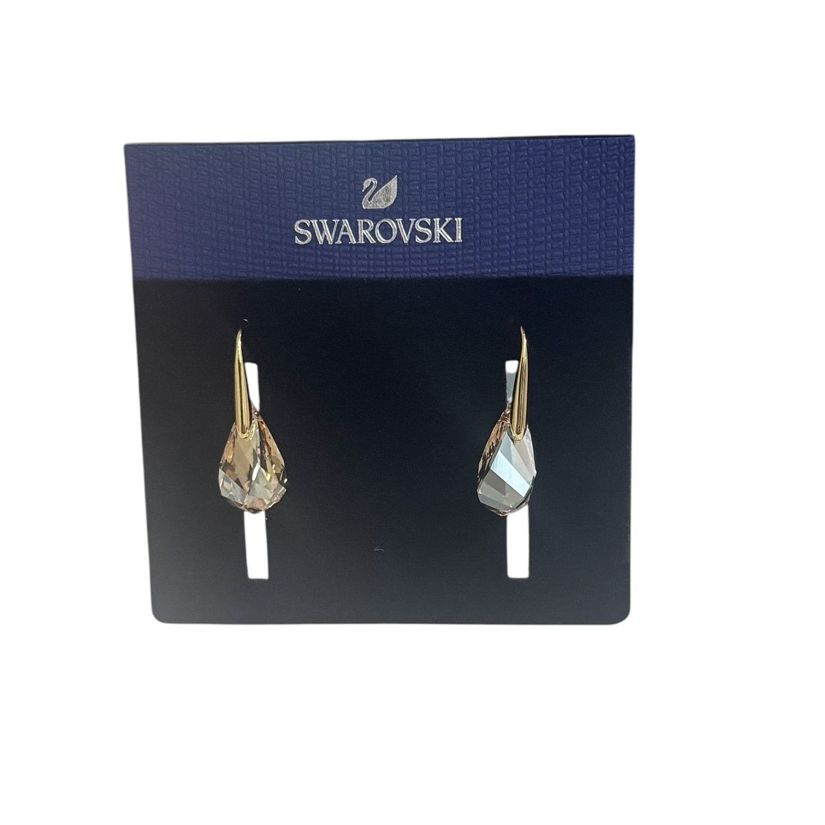 Swarovski Swarovski Energic drop earrings Brown, Gold-tone plated Size ONE SIZE - 1 Thumbnail