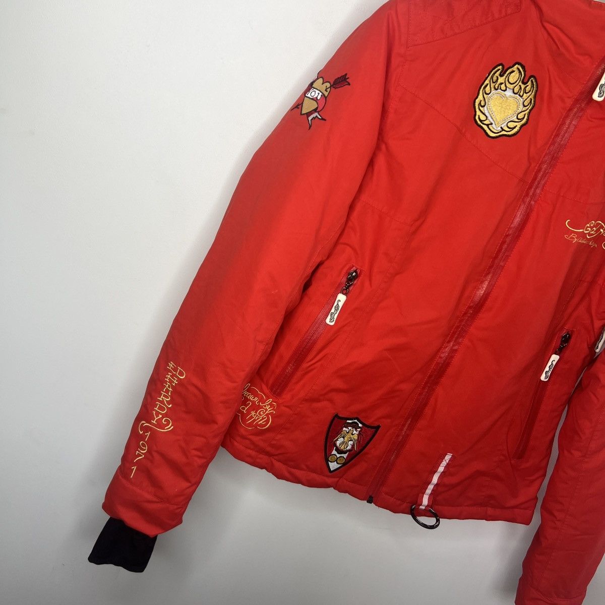 Ed Hardy × Vintage 🥵 Ed Hardy 🥶 Ski Winter Jacket Full Print Size M / US 6-8 / IT 42-44 - 5 Thumbnail