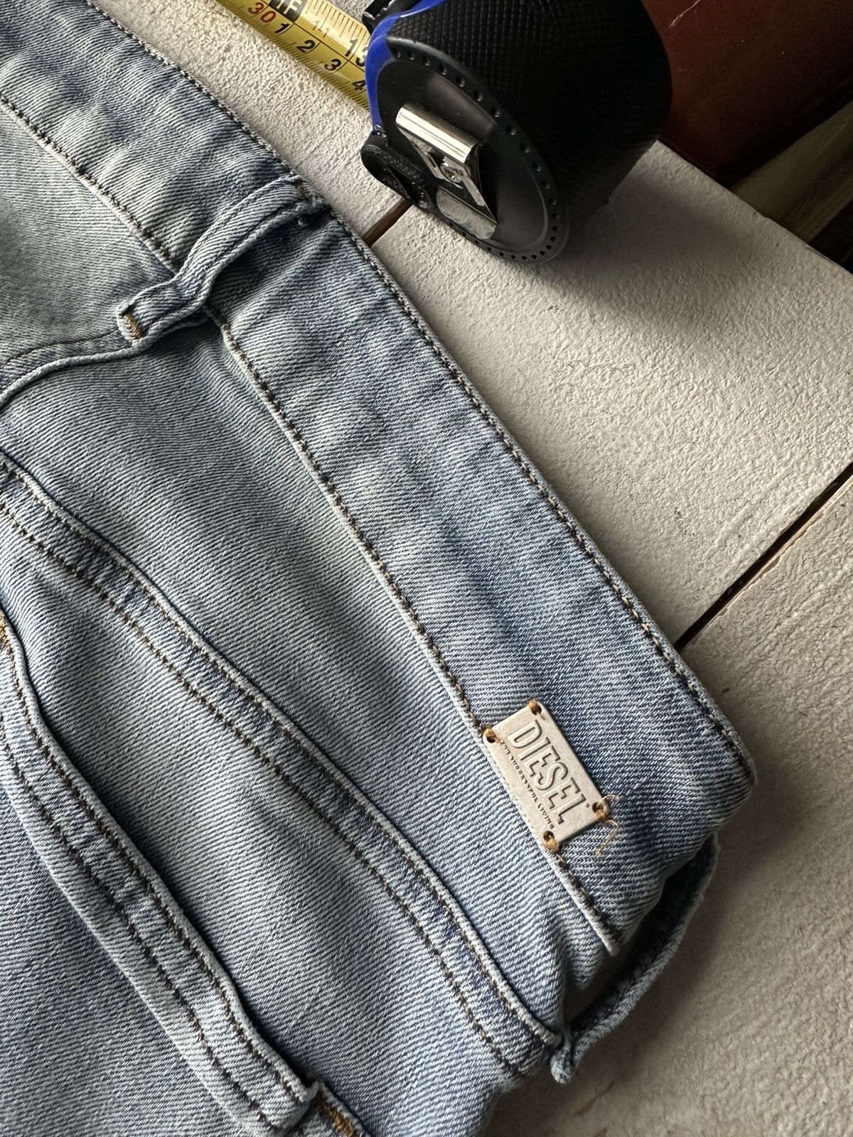 Diesel 🚨Gothic Diesel Regular Slim relax Flared Jeans Womens Size 27" / US 4 / IT 40 - 9 Thumbnail