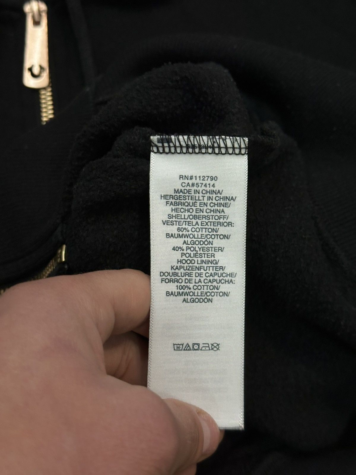 True Religion True Religion Zip Hoodie Small Logo Size US XL / EU 56 / 4 - 6 Thumbnail