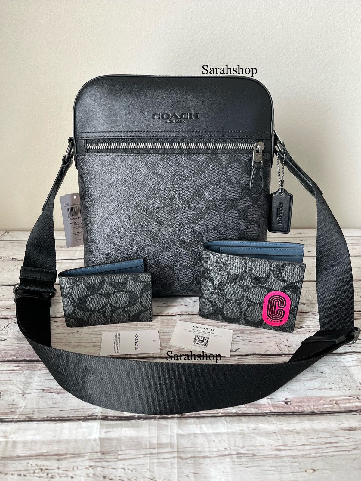 Coach Coach Houston Flight Bag In Signature Set Size ONE SIZE - 2 Thumbnail