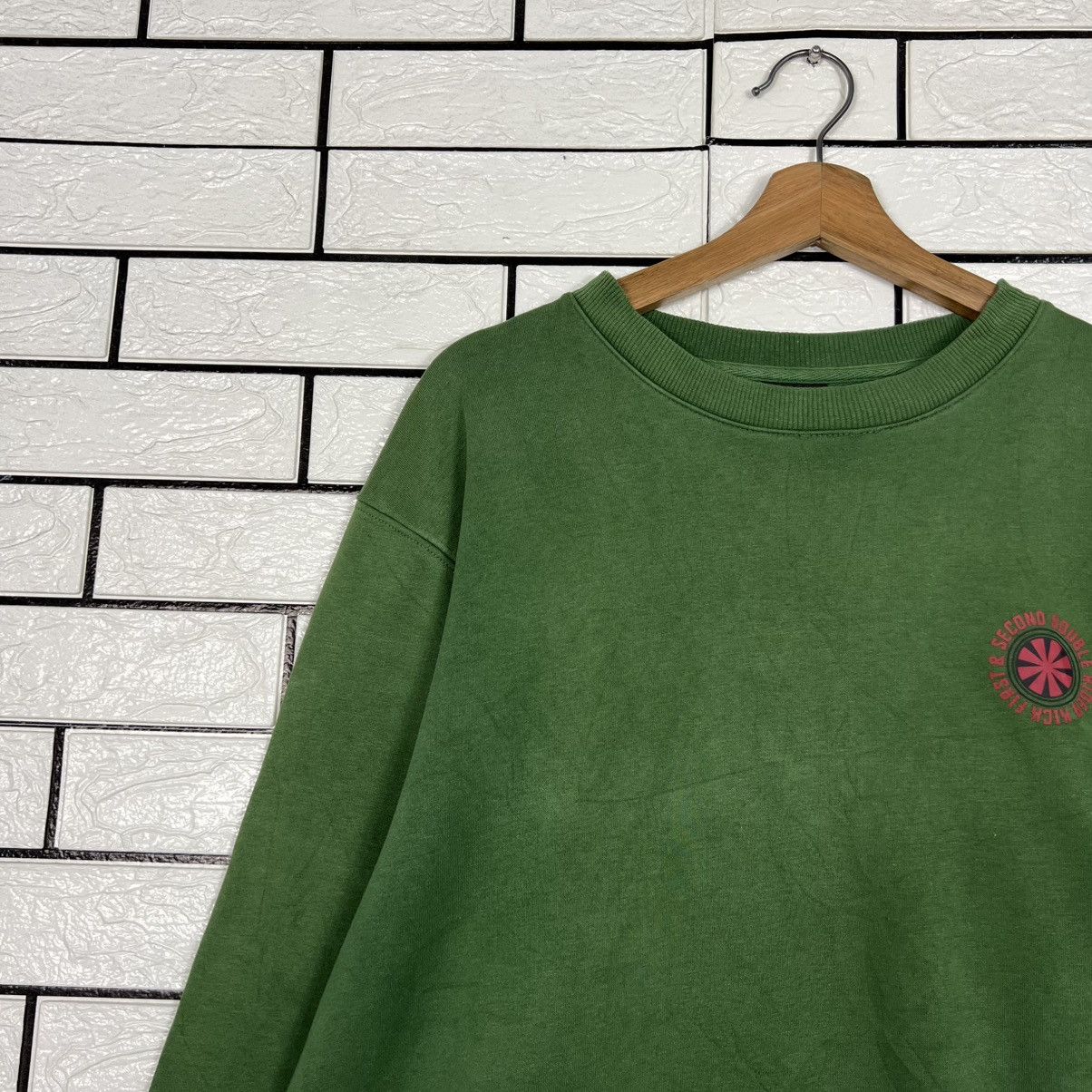 Japanese Brand KAMEN RIDER Double Rider Kick Big Logo Sweatshirt #4197-C190 Size US M / EU 48-50 / 2 - 6 Thumbnail