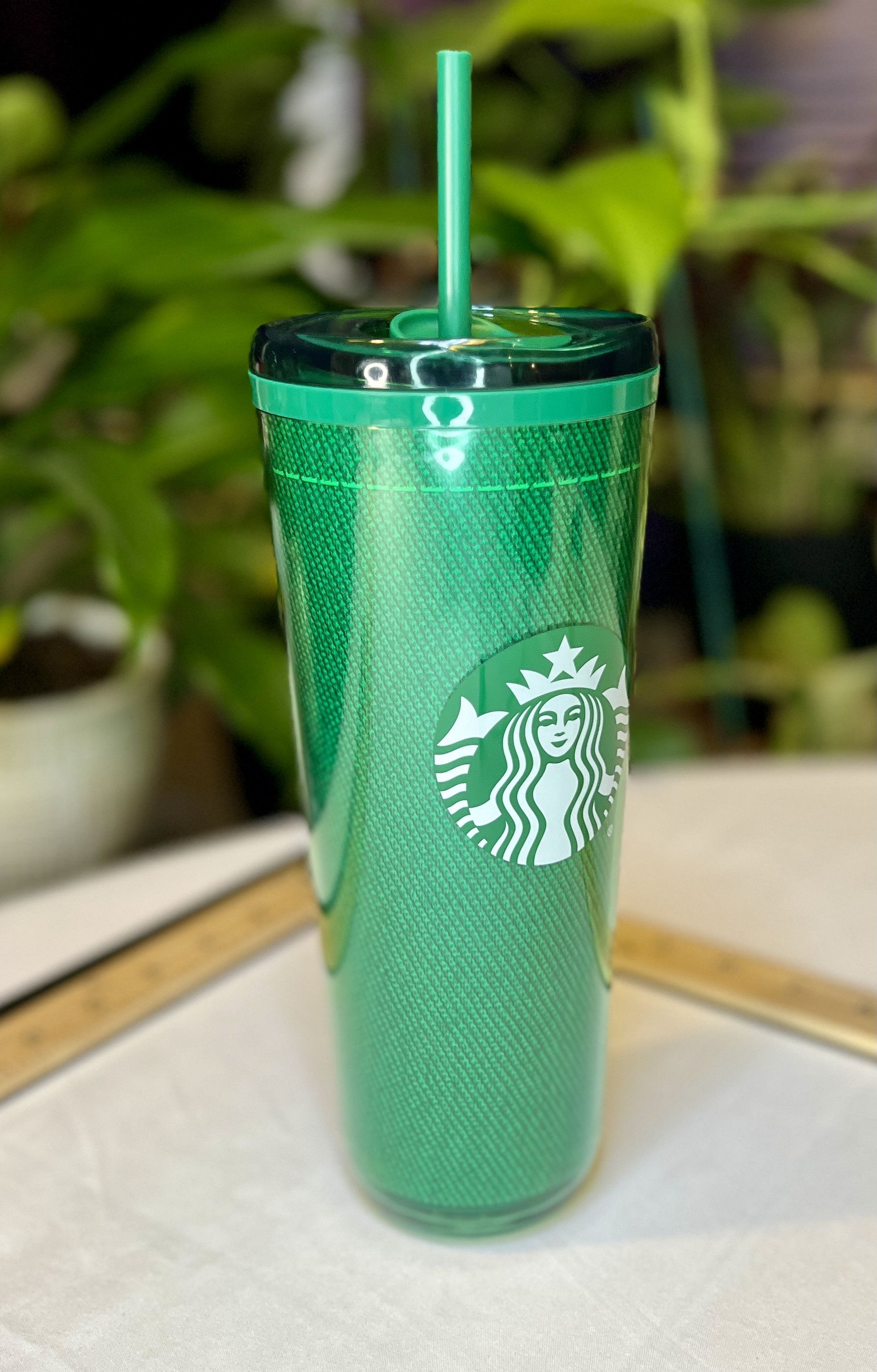 Designer Starbucks 2024 Green Apron Partners Employee Tumbler Cup 24 Size ONE SIZE - 1 Thumbnail