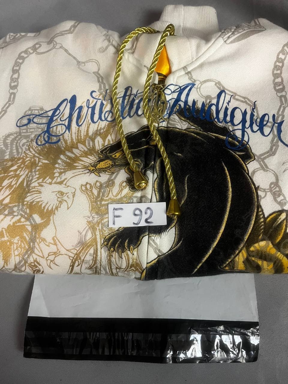 Christian Audigier Christian Audigier Hoodie White Size US XL / EU 56 / 4 - 13 Thumbnail