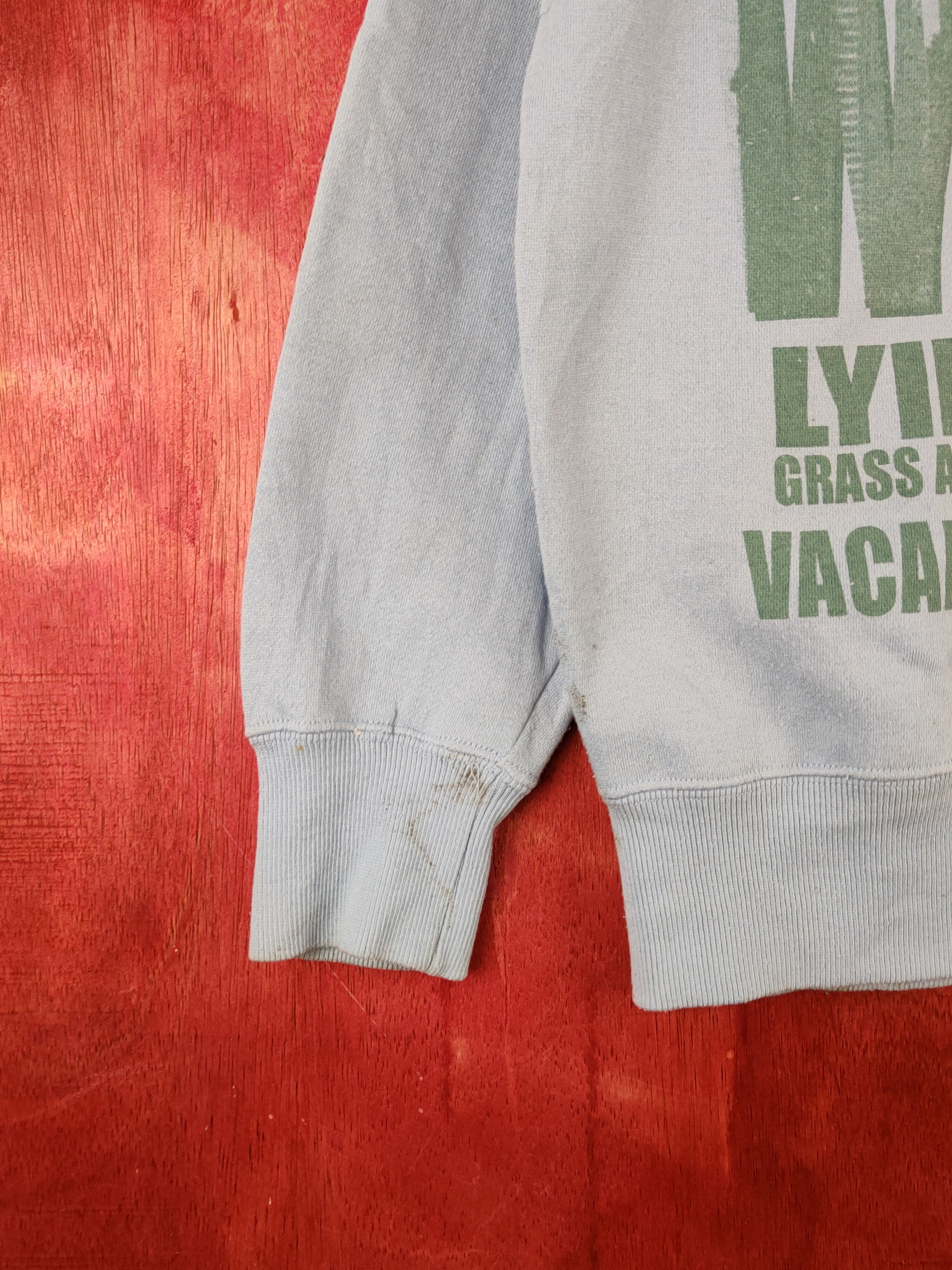 Japanese Brand × Vintage Oblo vintage girl Blue Sweatshirts #S2119 Size M / US 6-8 / IT 42-44 - 7 Thumbnail