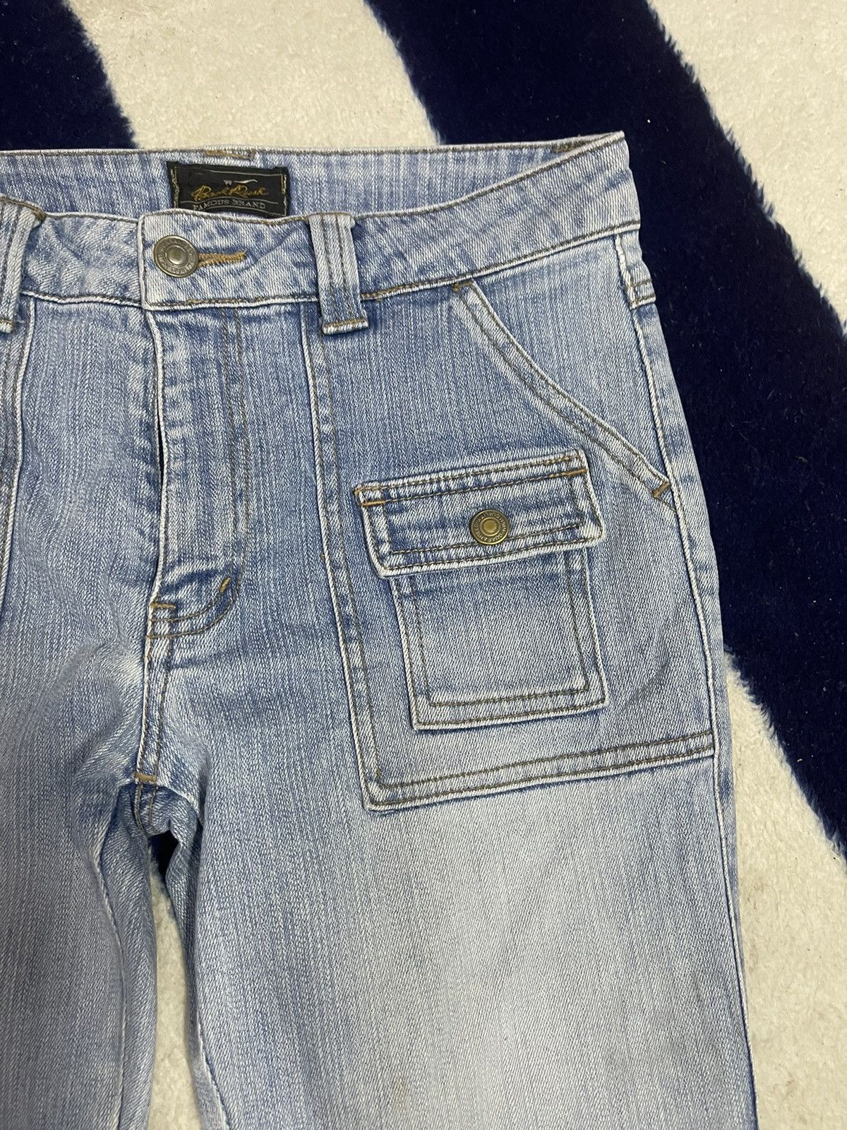 Japanese Brand × Jean Back Rush Bushpant Jeans (14) Size US 28 / EU 44 - 12 Thumbnail
